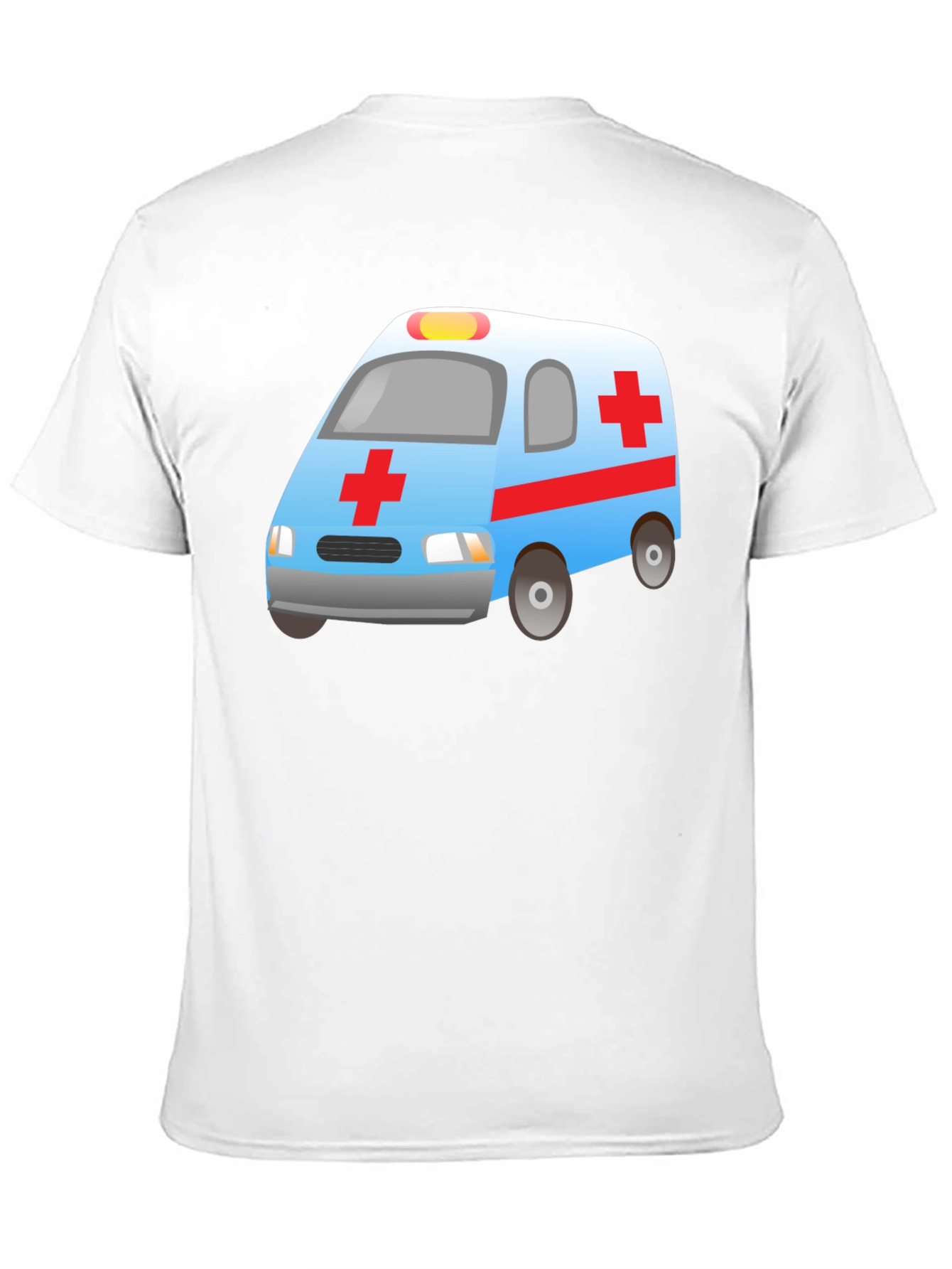 Ambulance Graphic Tee - Black Unisex Shirt