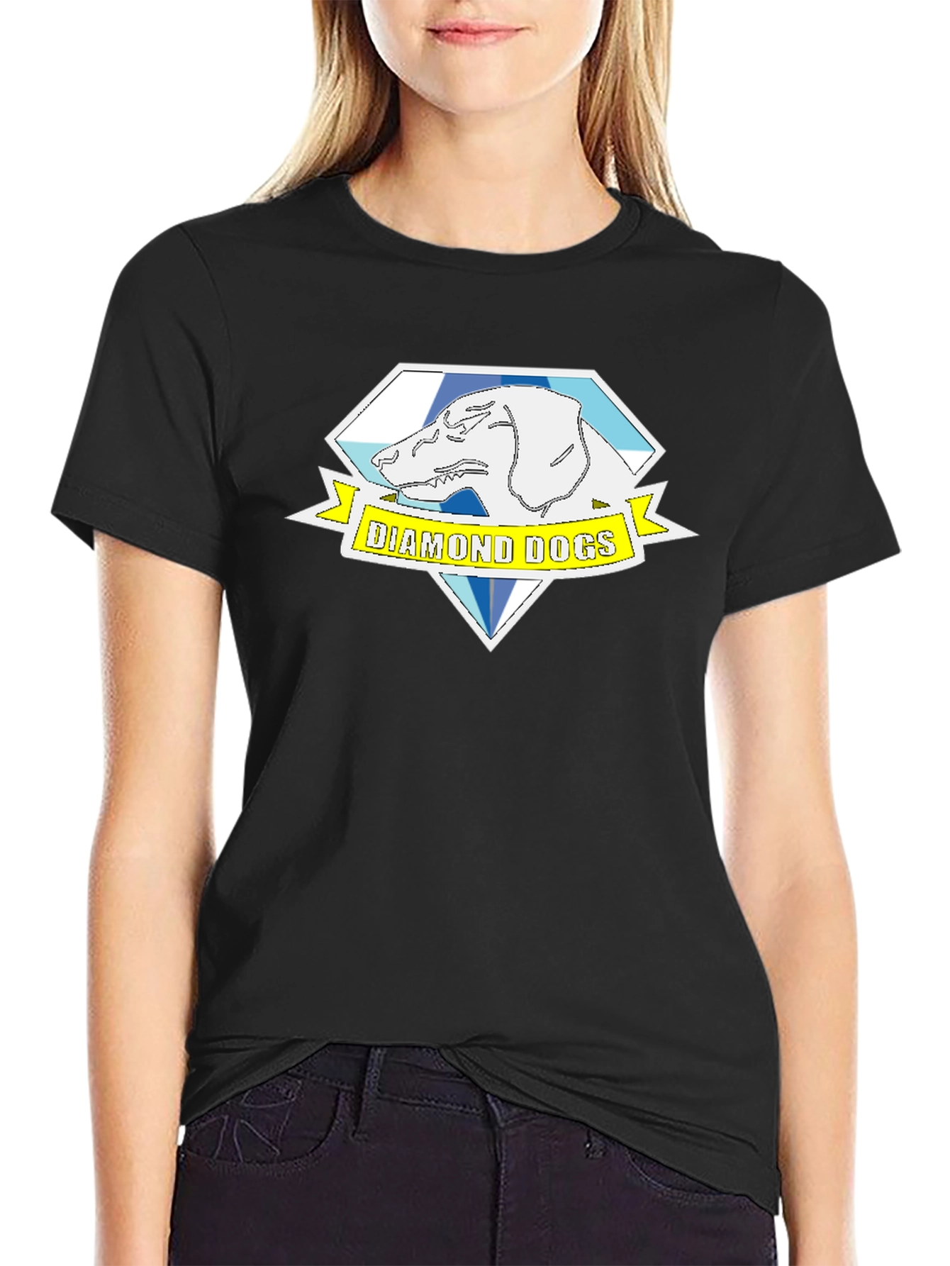Diamond Dogs Graphic T-Shirt - Classic Black Tee
