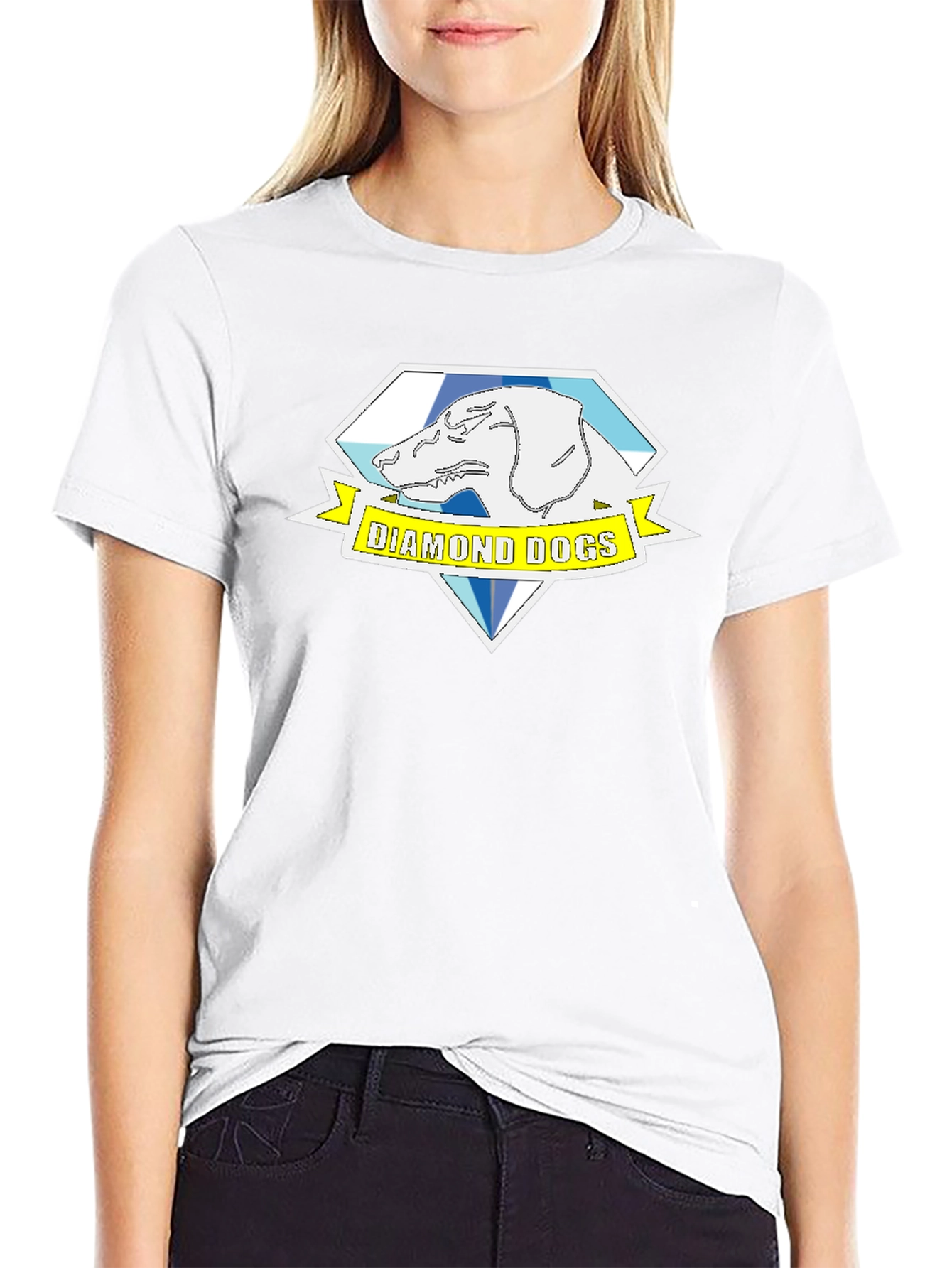 Diamond Dogs Graphic T-Shirt - Classic Black Tee
