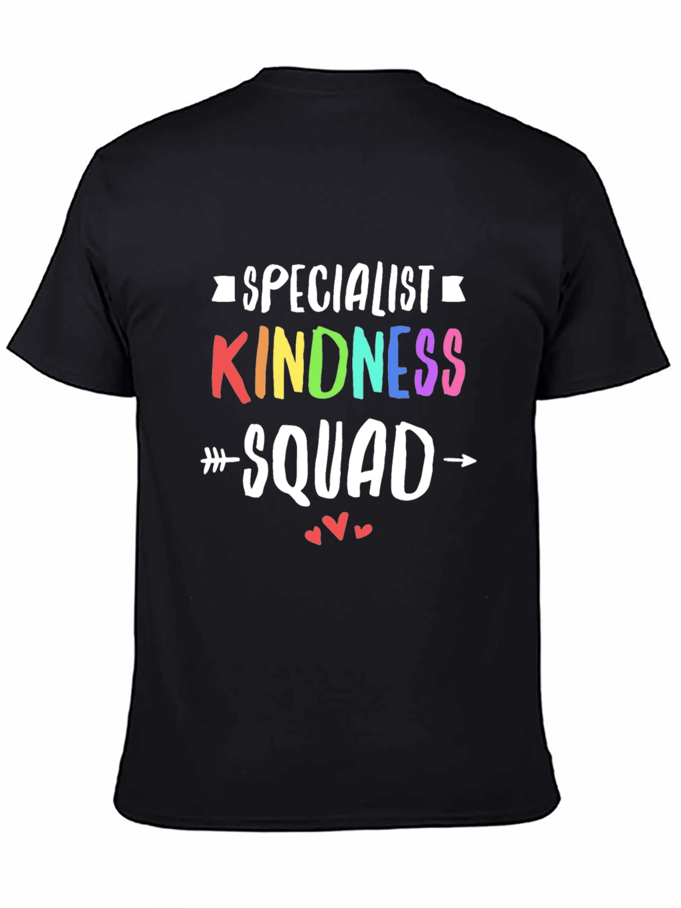 Kindness Squad Specialist T-Shirt Rainbow Graphic Tee