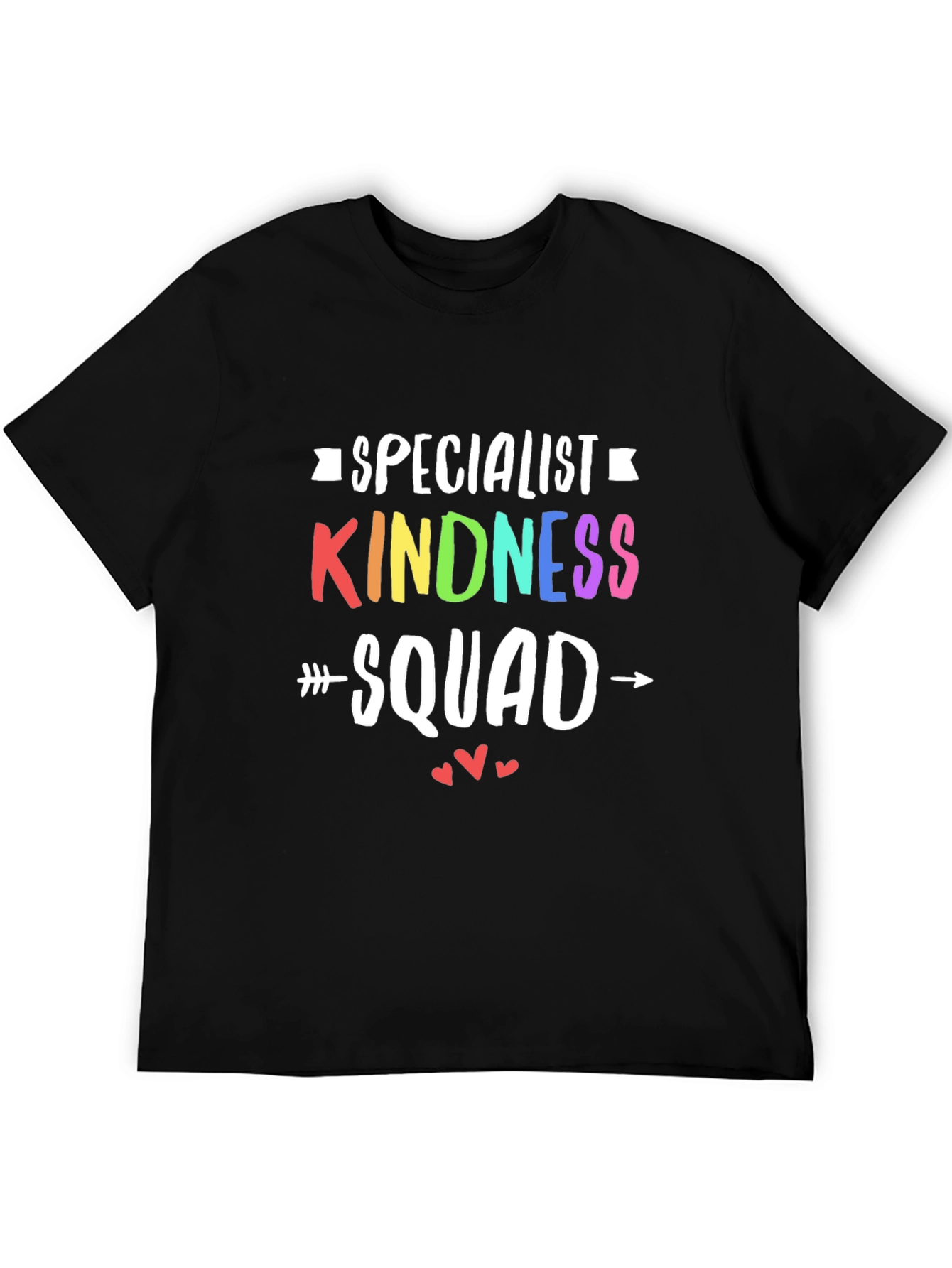 Kindness Squad Specialist T-Shirt Rainbow Graphic Tee
