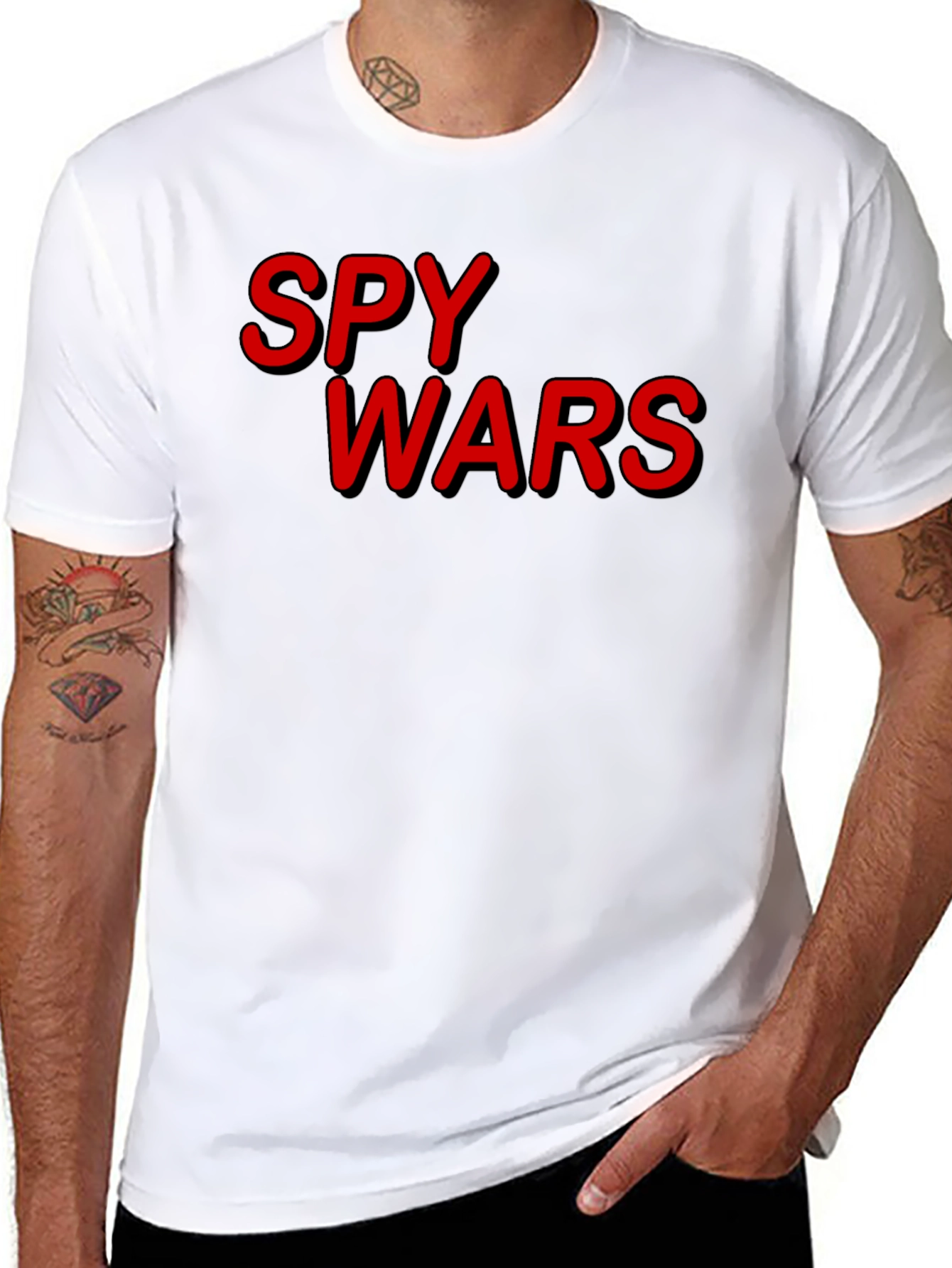 Spy Wars Graphic T-Shirt - Classic Design