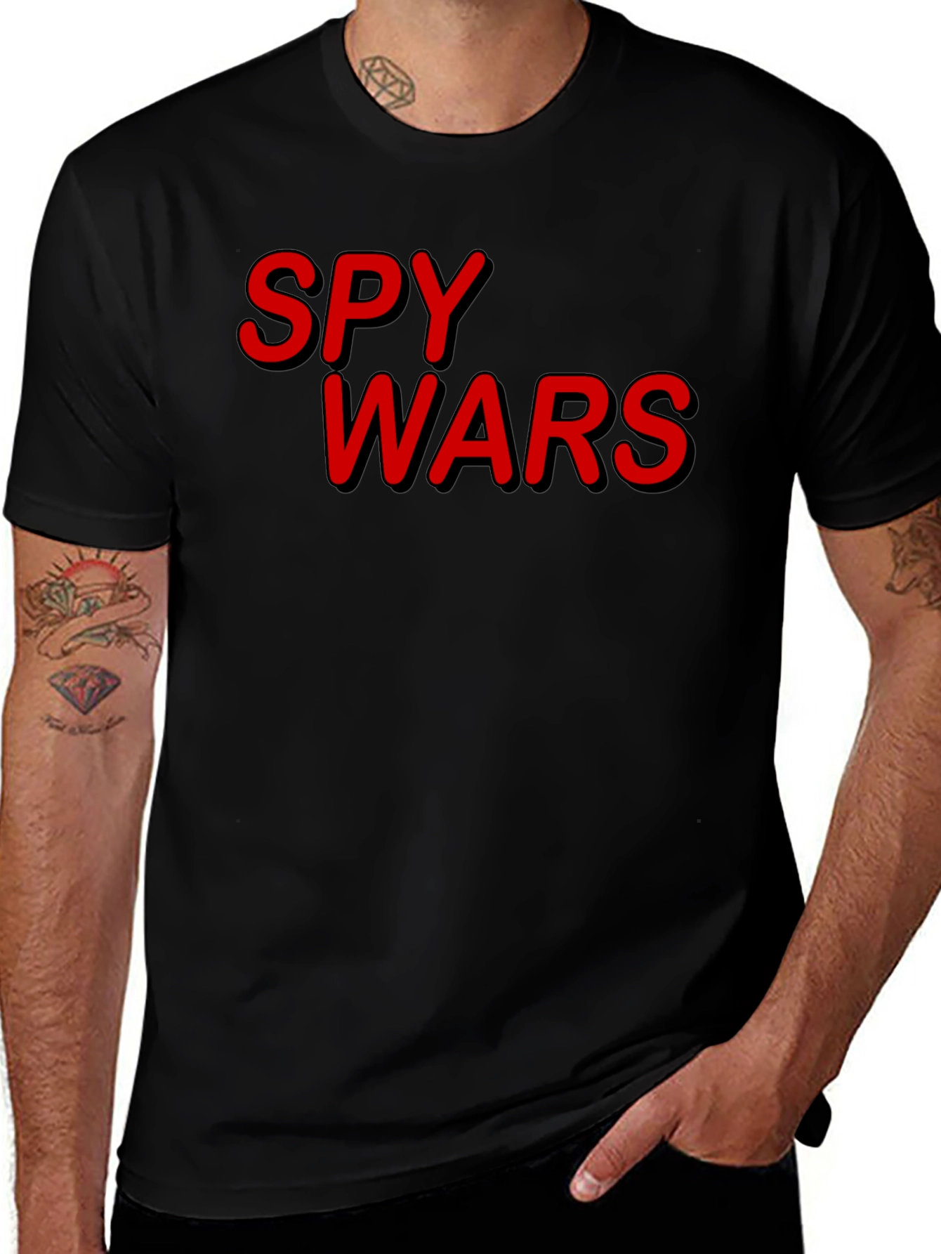 Spy Wars Graphic T-Shirt - Classic Design