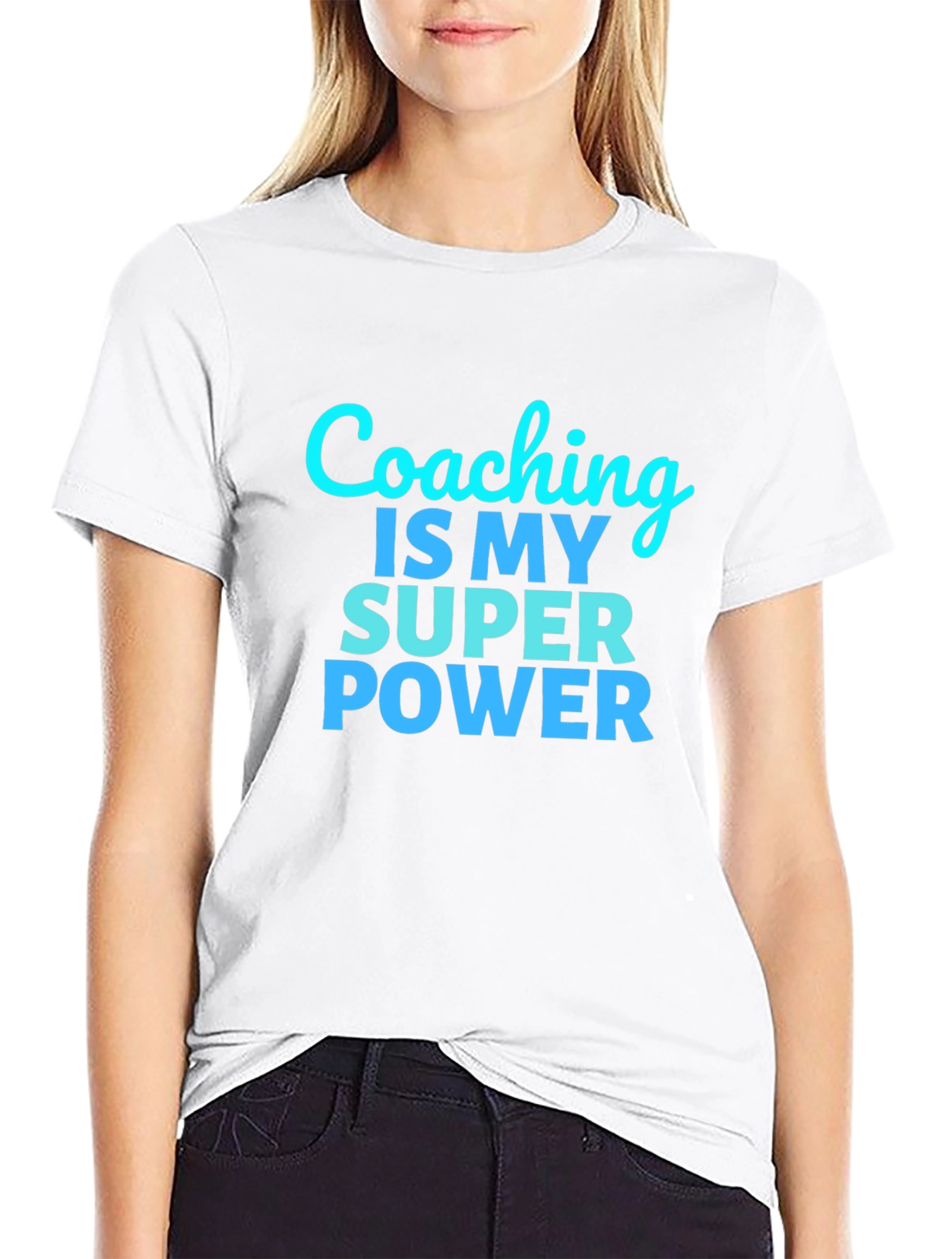 Coaching is My Super Power T-Shirt