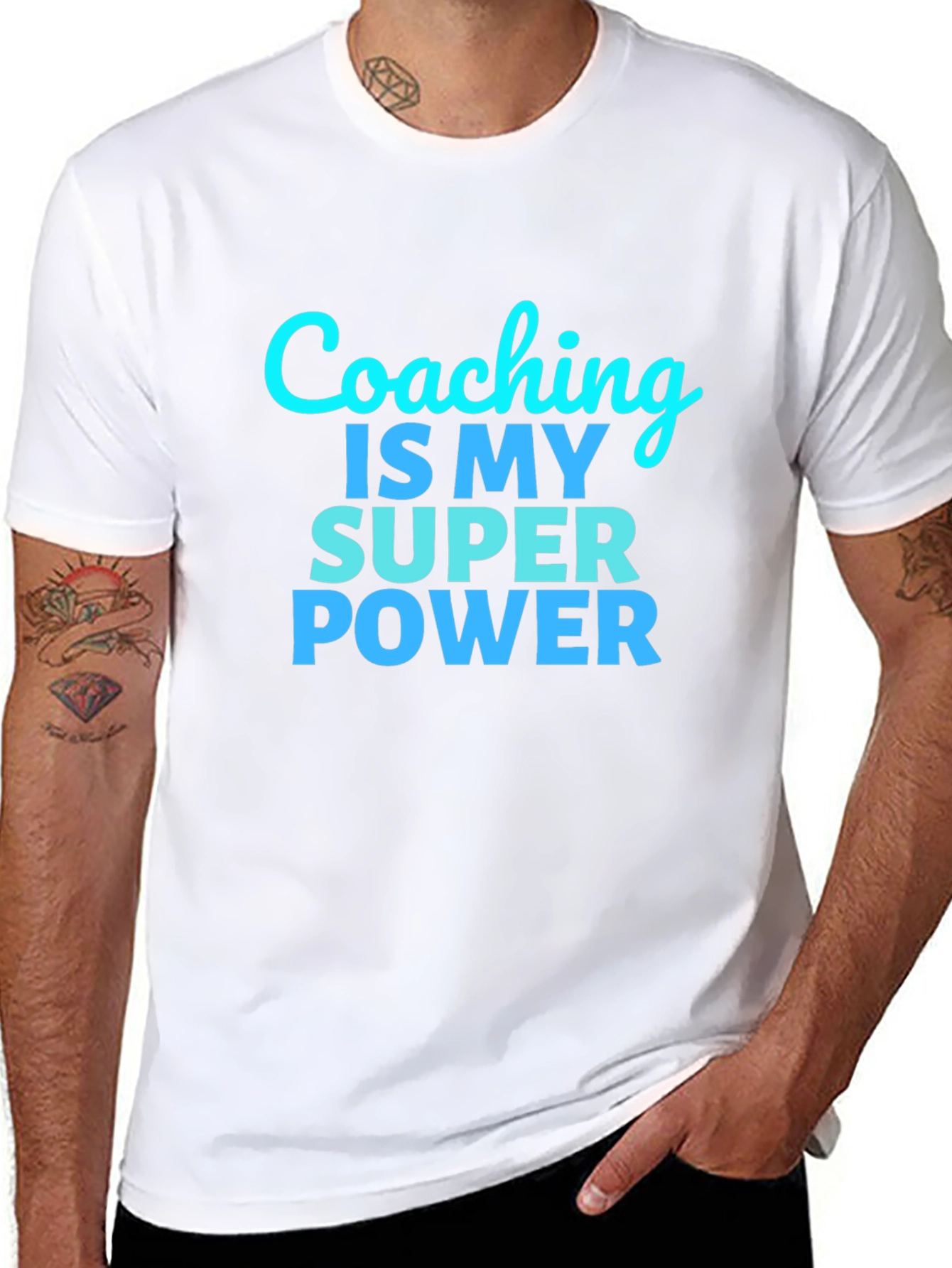 Coaching is My Super Power T-Shirt
