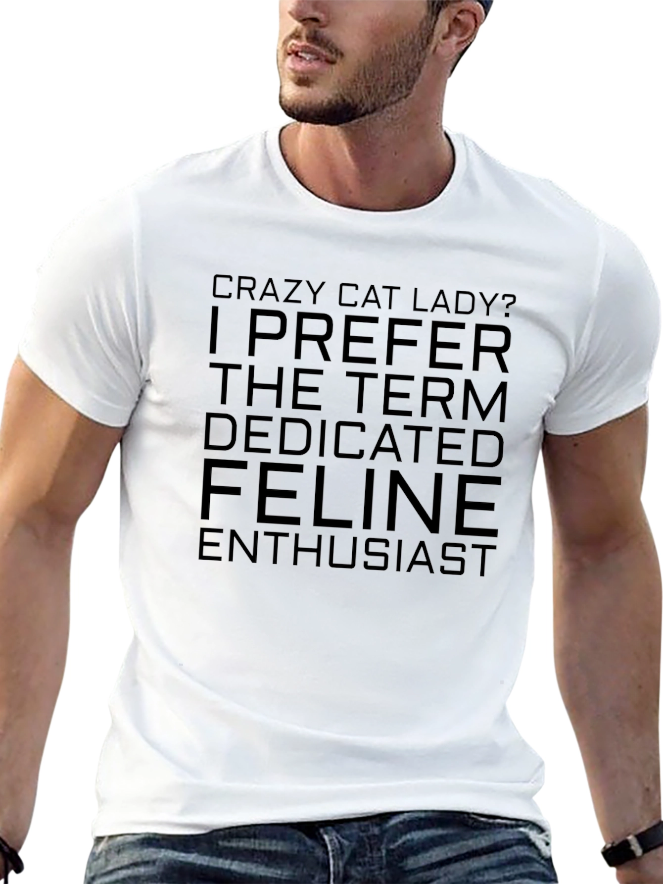 Crazy Cat Lady? T-Shirt - Feline Enthusiast Tee