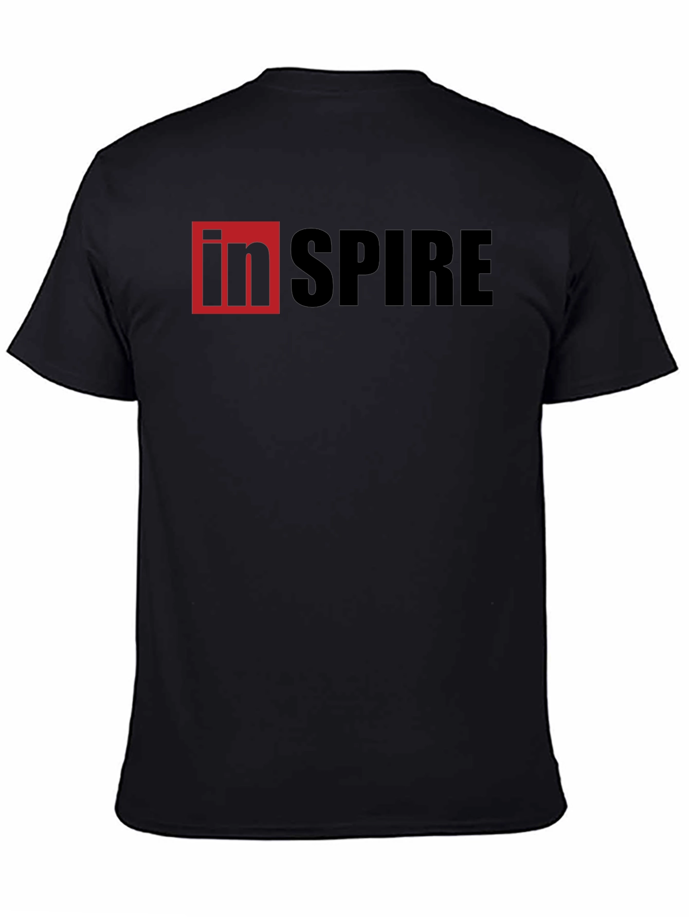 Inspire Graphic Black T-Shirt