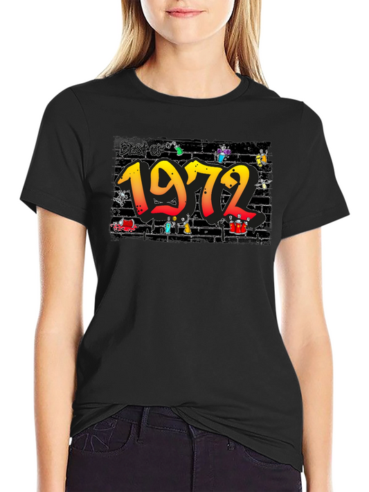 Best of 1972 Black T-Shirt