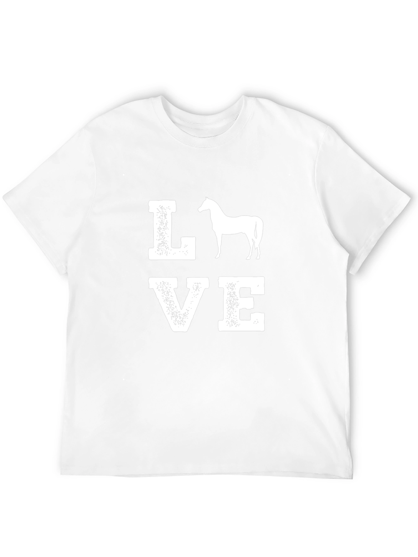 Love Horse Black T-Shirt
