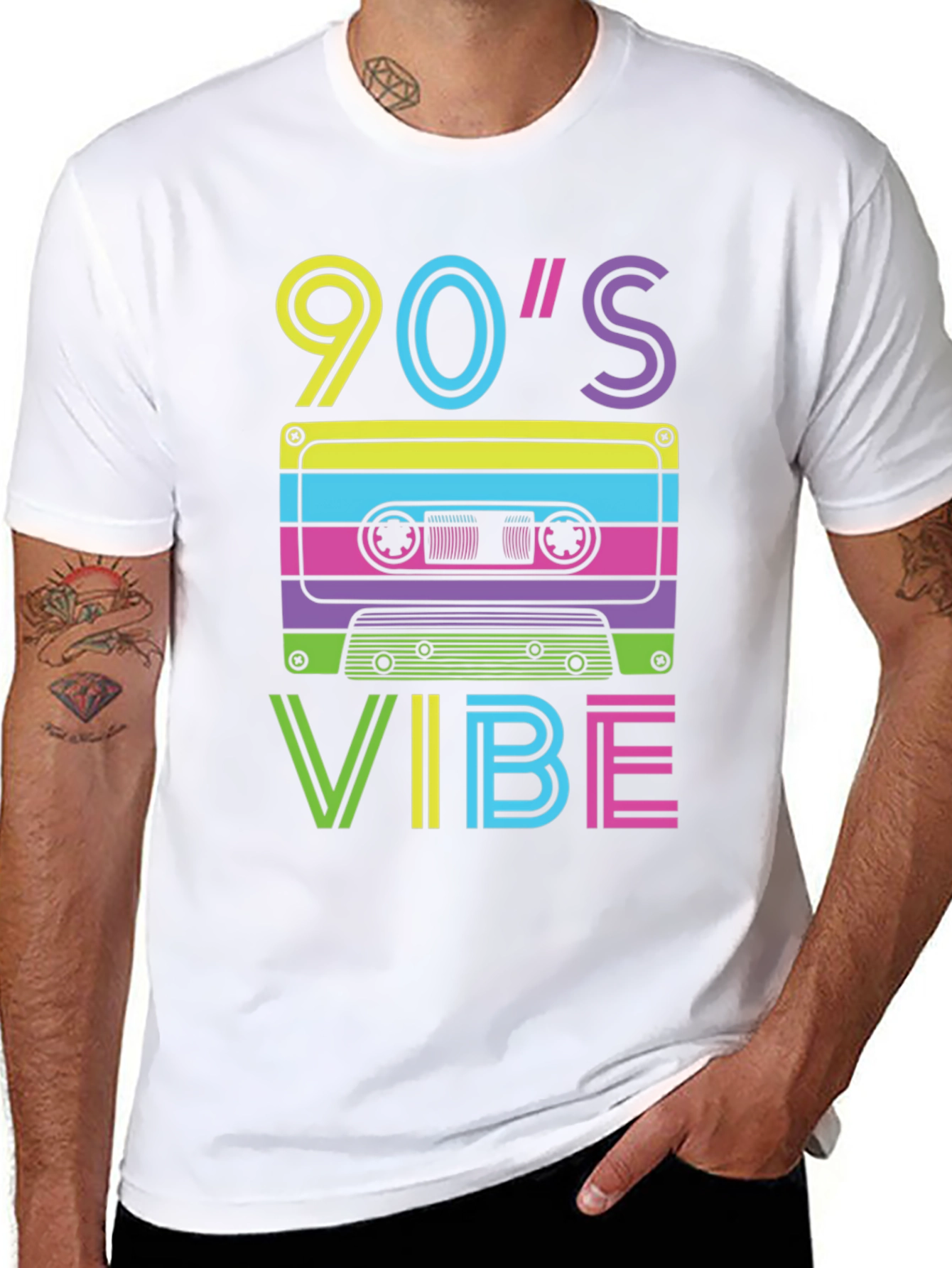 90s Vibe Retro Cassette T-Shirt