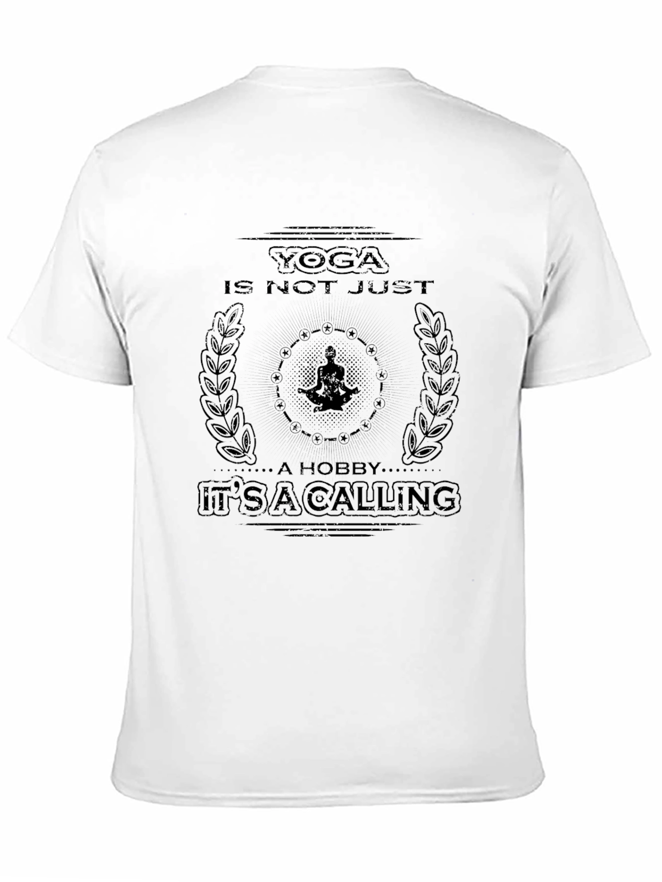 Yoga Calling Black T-Shirt
