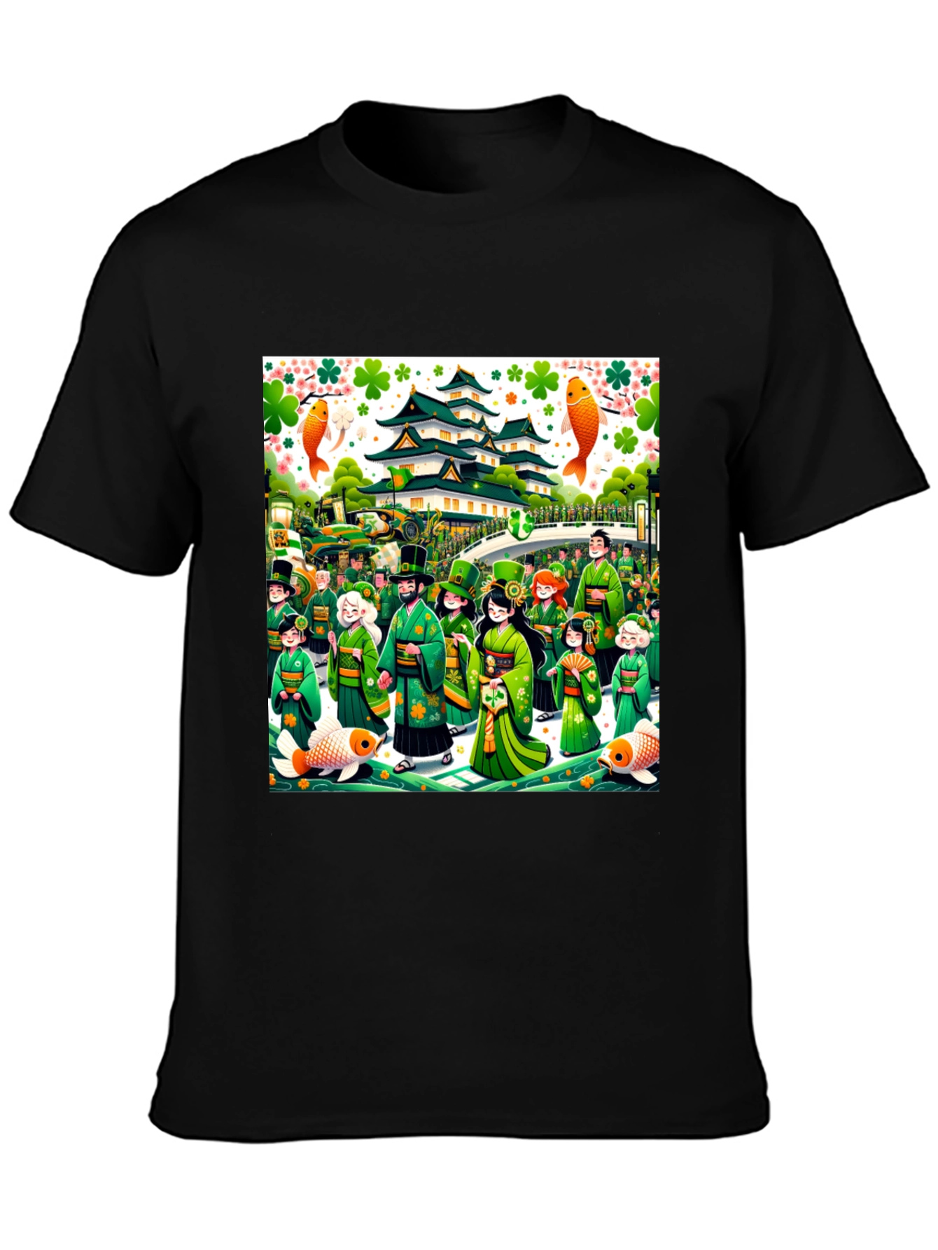 St. Patricks Day Japanese Parade T-Shirt