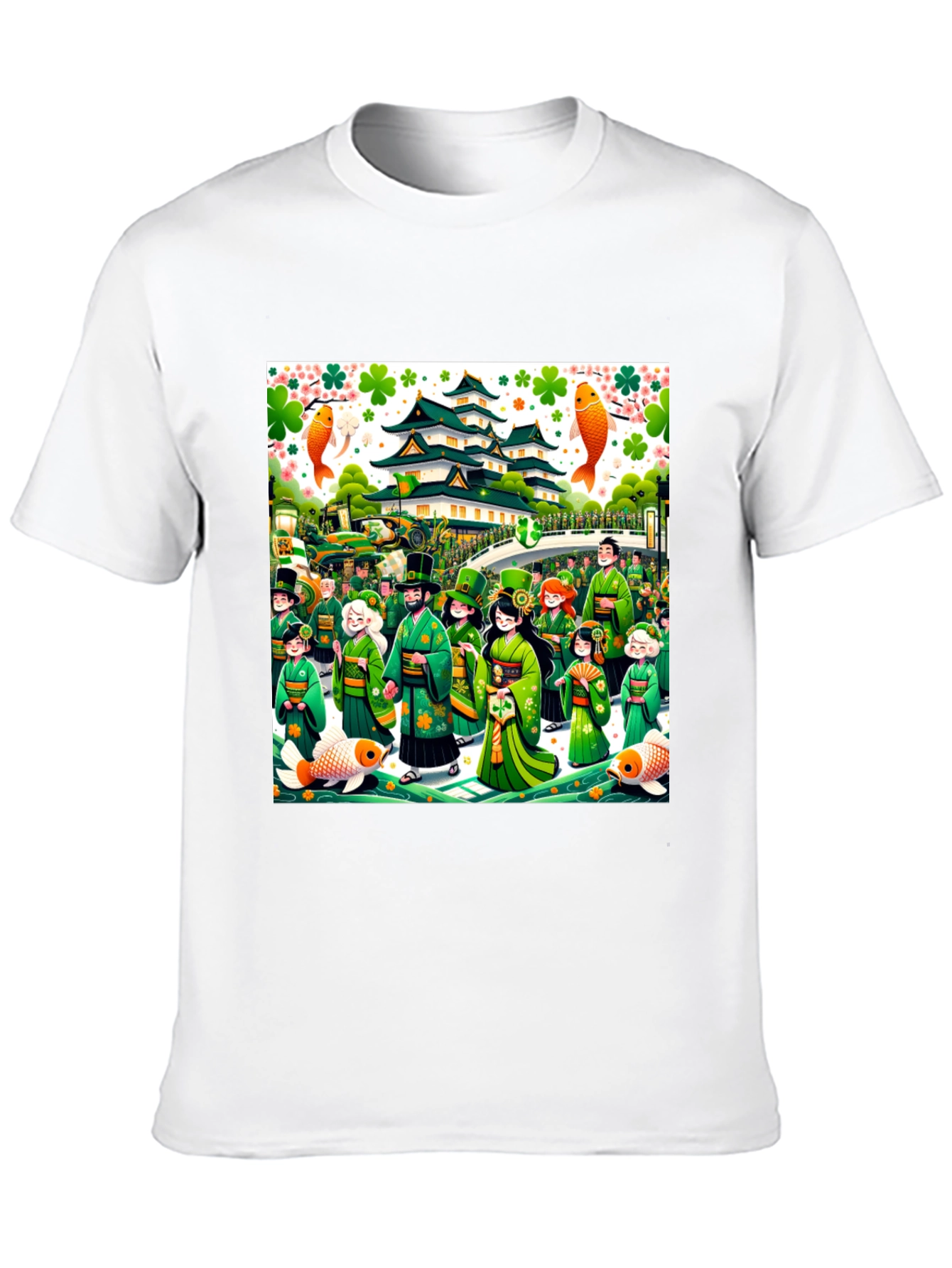 St. Patricks Day Japanese Parade T-Shirt