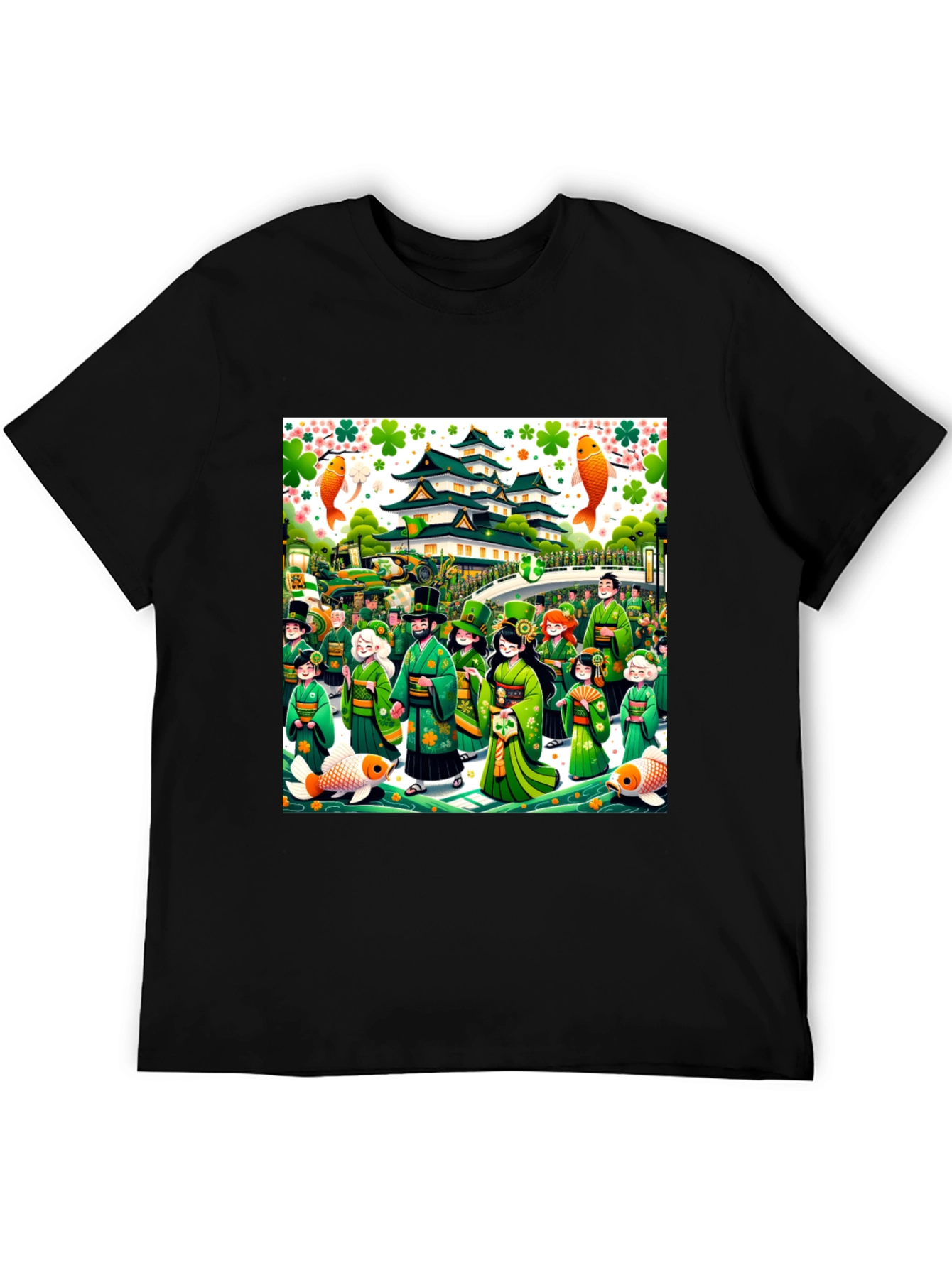 St. Patricks Day Japanese Parade T-Shirt