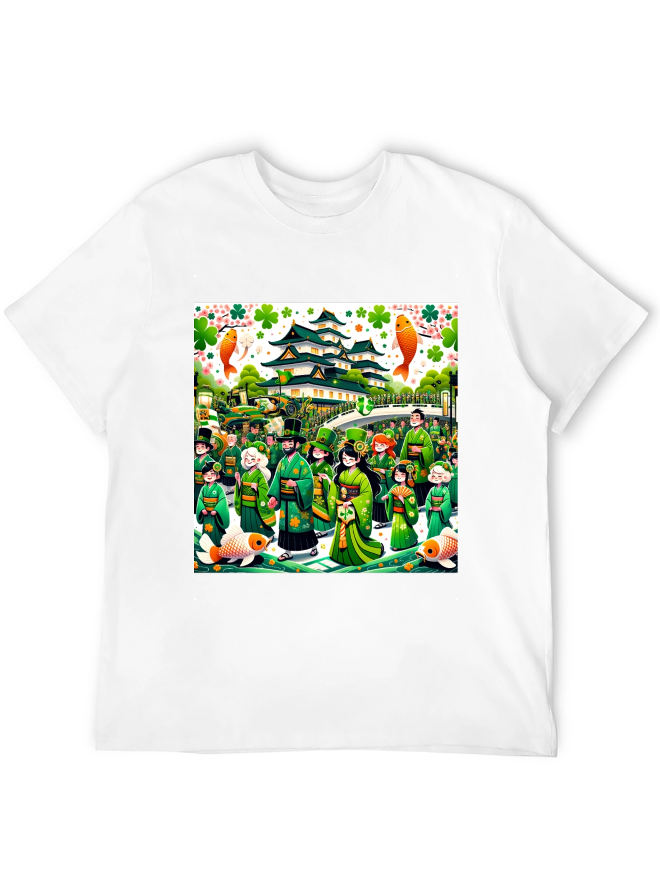 St. Patricks Day Japanese Parade T-Shirt