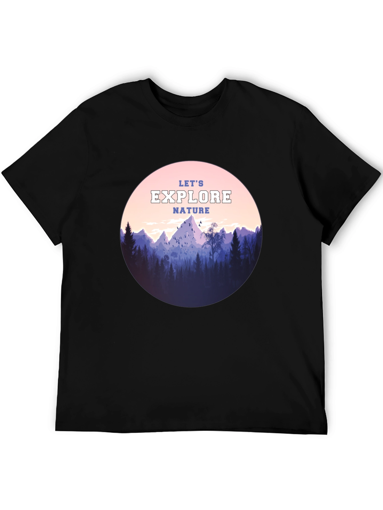Explore Nature Graphic Tee - Adventure Awaits!