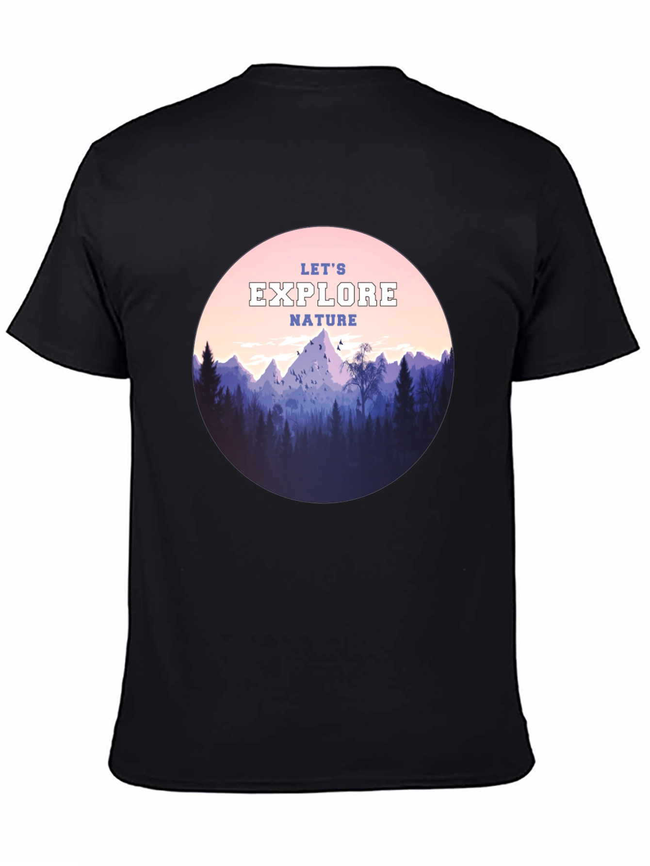 Explore Nature Graphic Tee - Adventure Awaits!