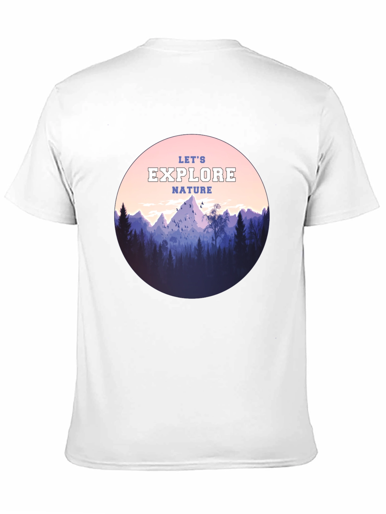 Explore Nature Graphic Tee - Adventure Awaits!
