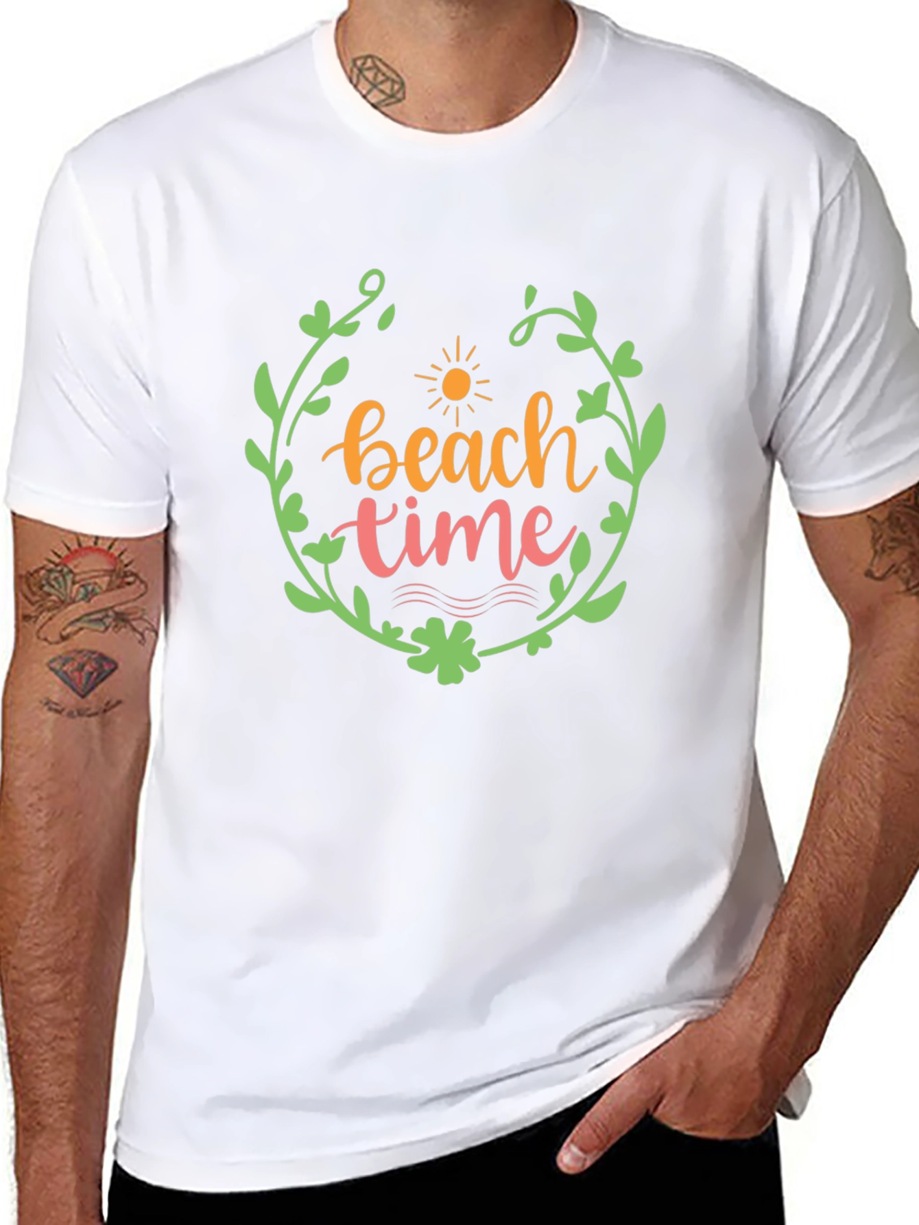 Beach Time Graphic Tee - Summer Vibes