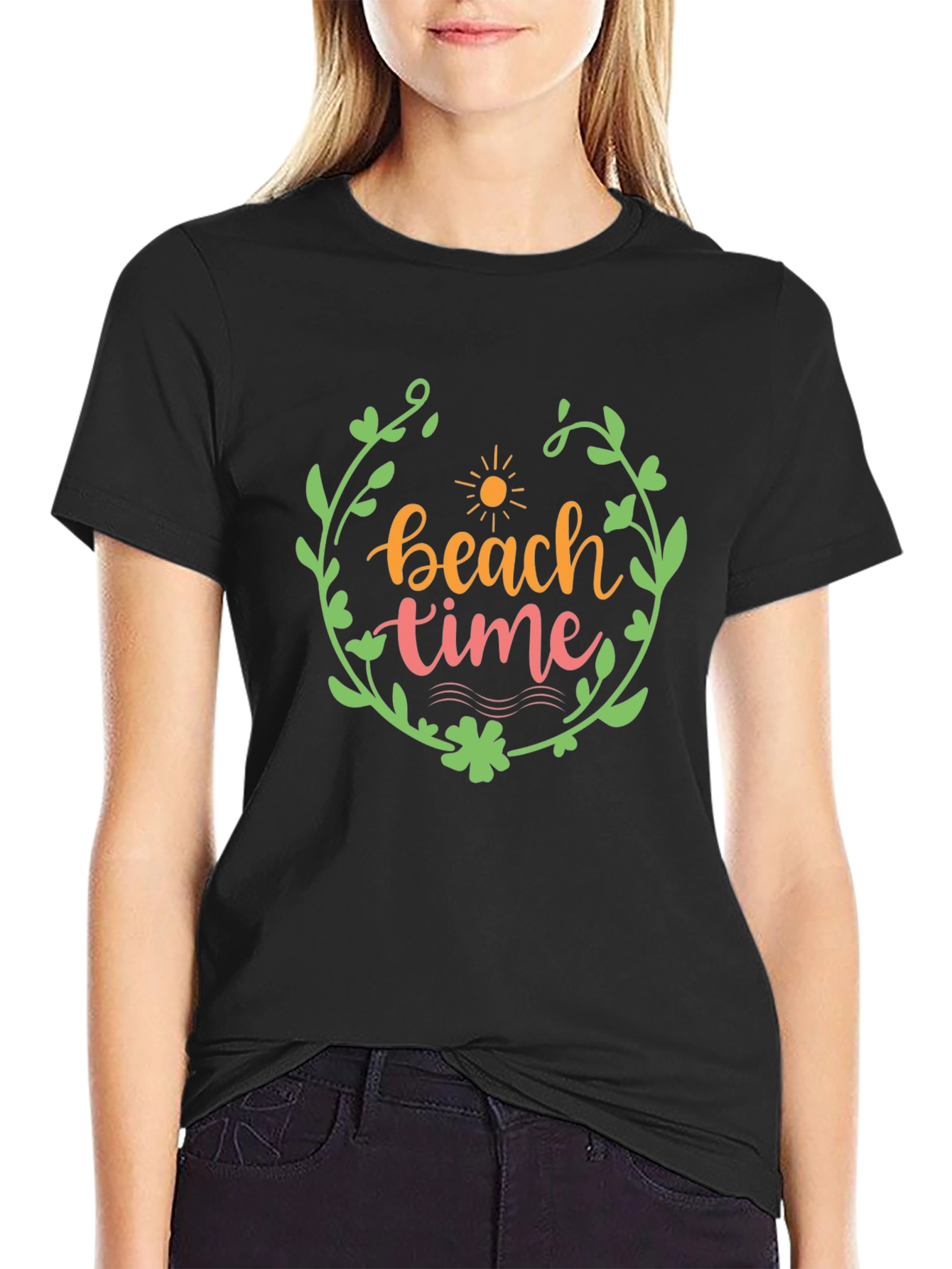 Beach Time Graphic Tee - Summer Vibes