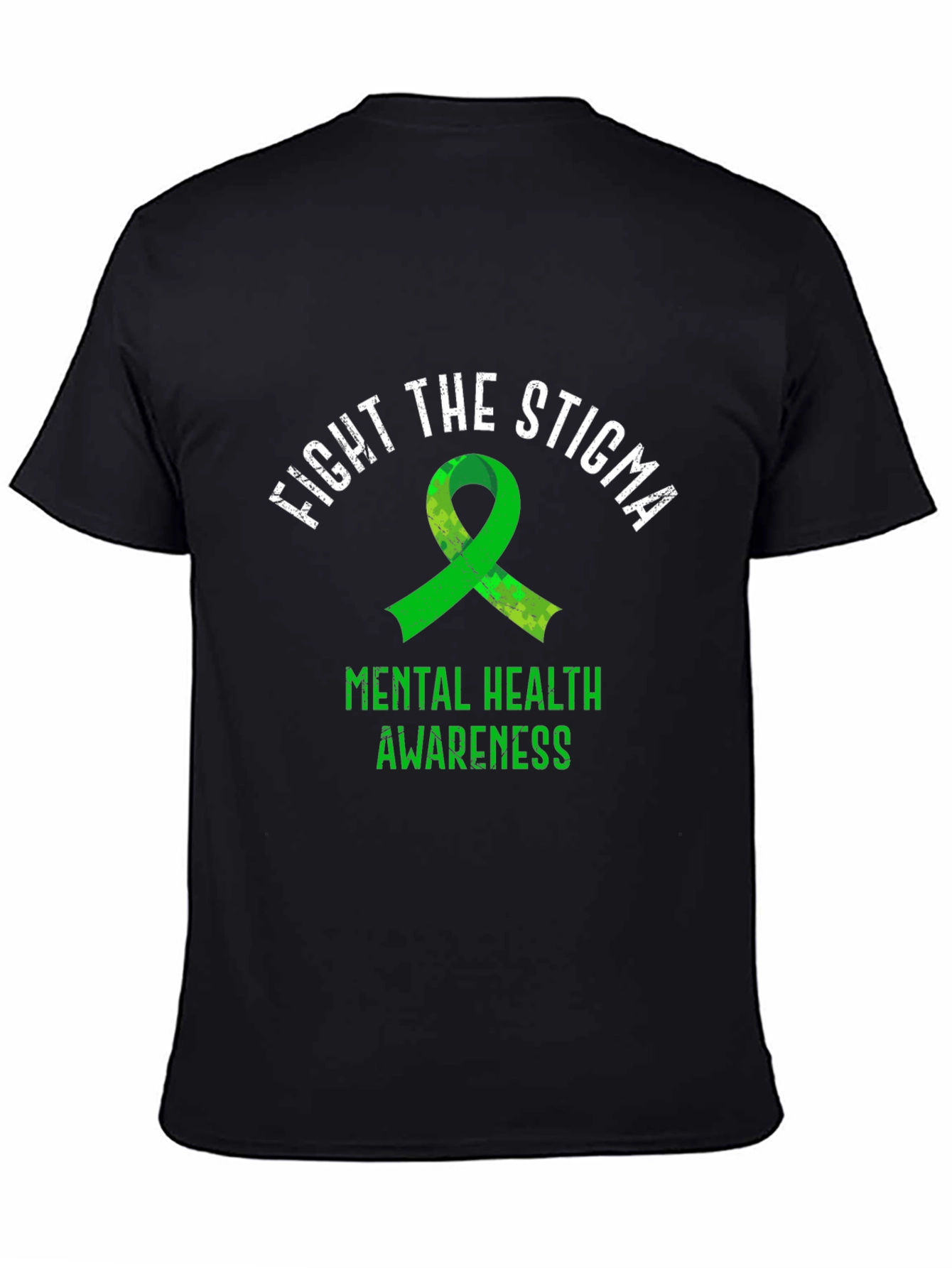Fight The Stigma Mental Health Awareness Ribbon Tee