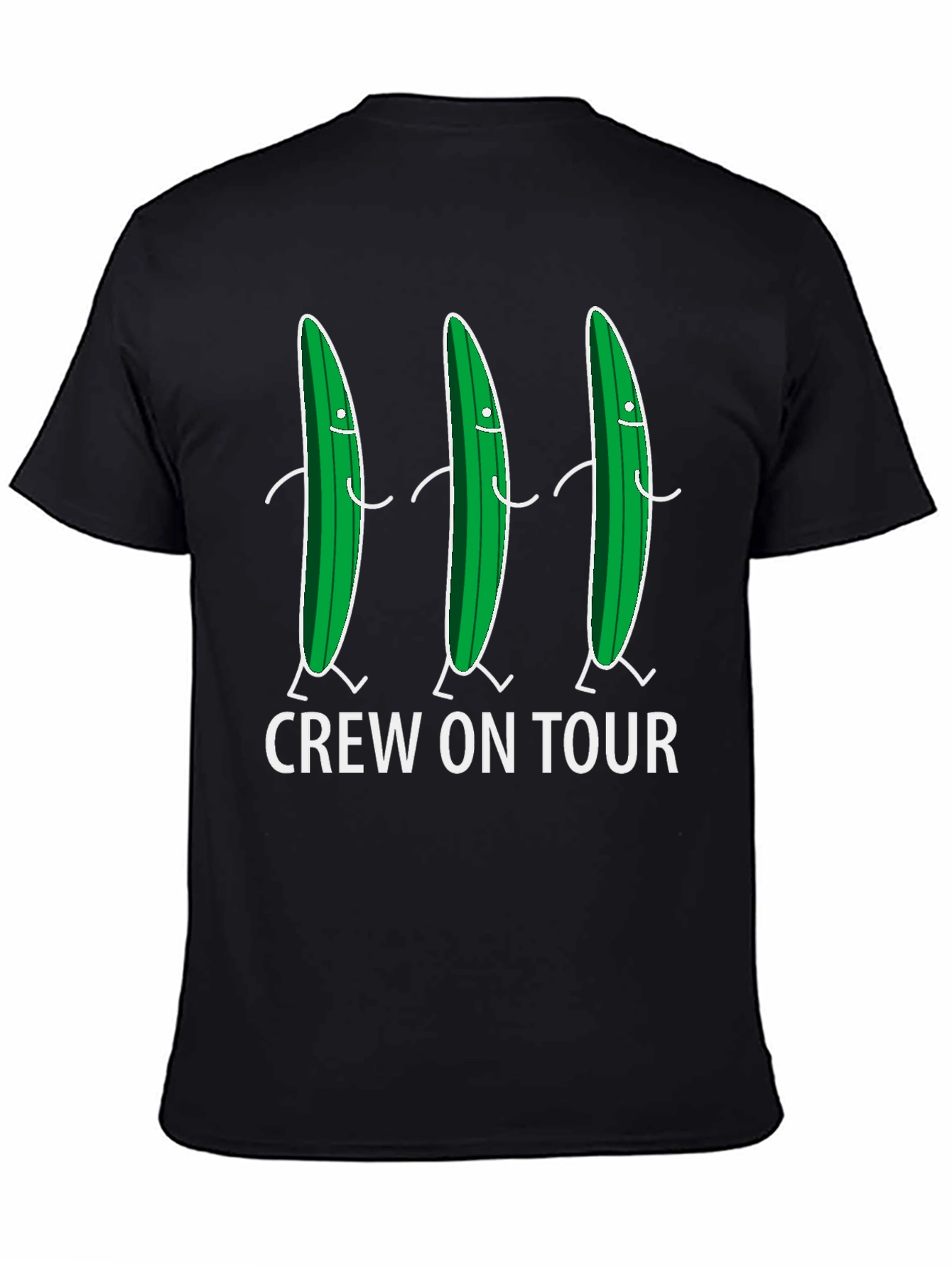 Crew On Tour Pickle Graphic Tee - Black