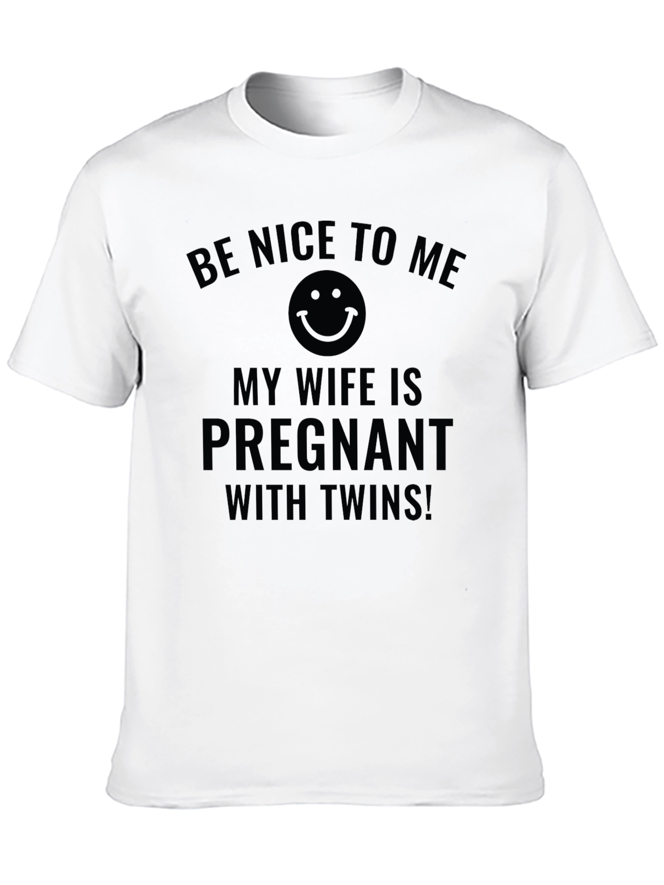 Funny Dad-to-Be Twins Pregnancy T-Shirt