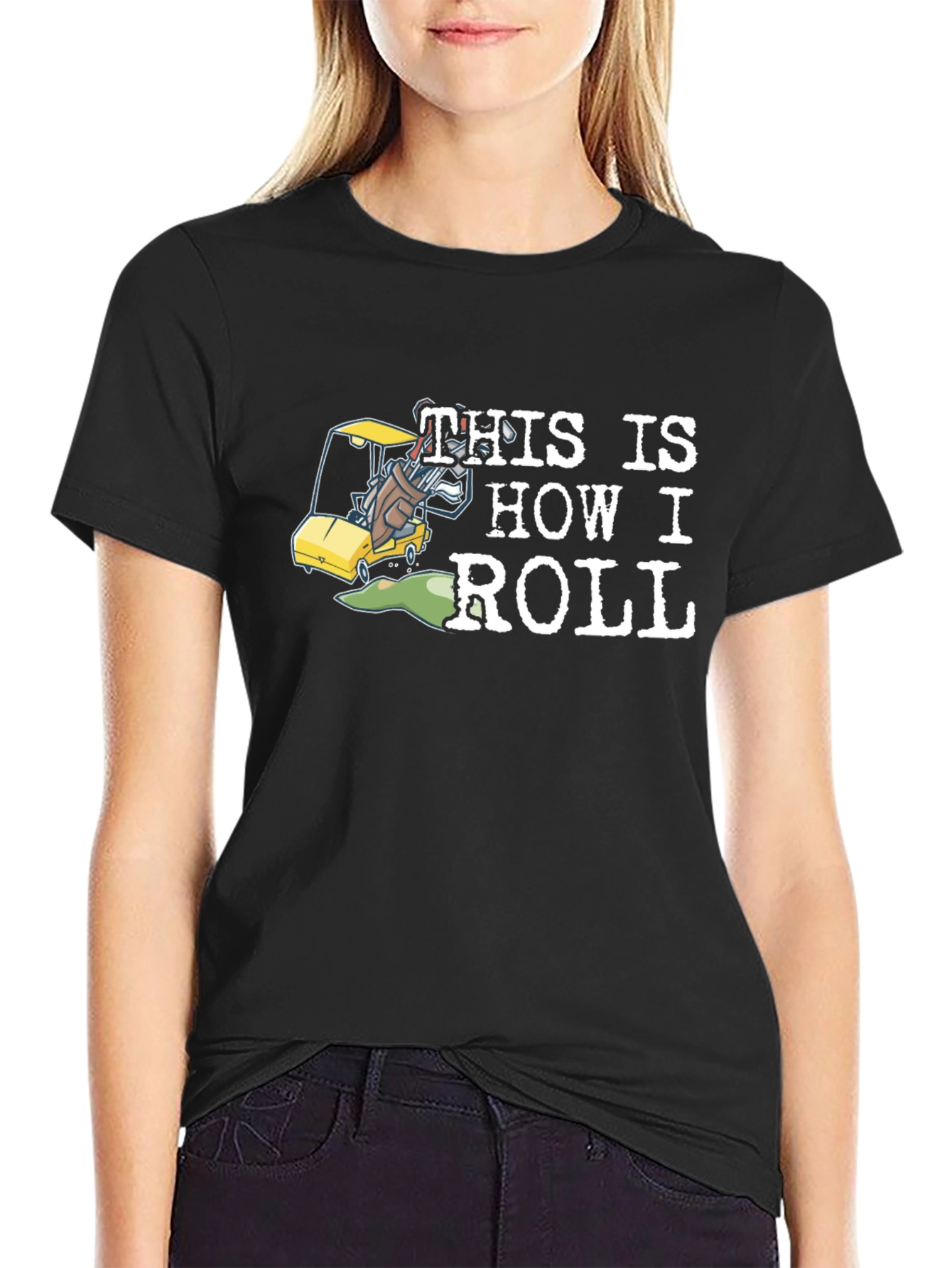 This is How I Roll Golfing T-Shirt