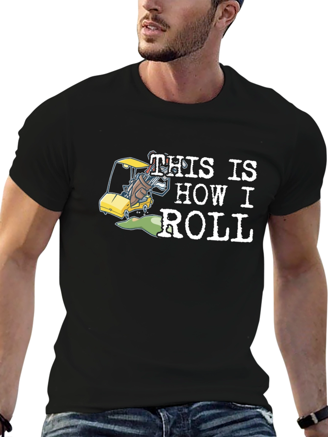 This is How I Roll Golfing T-Shirt