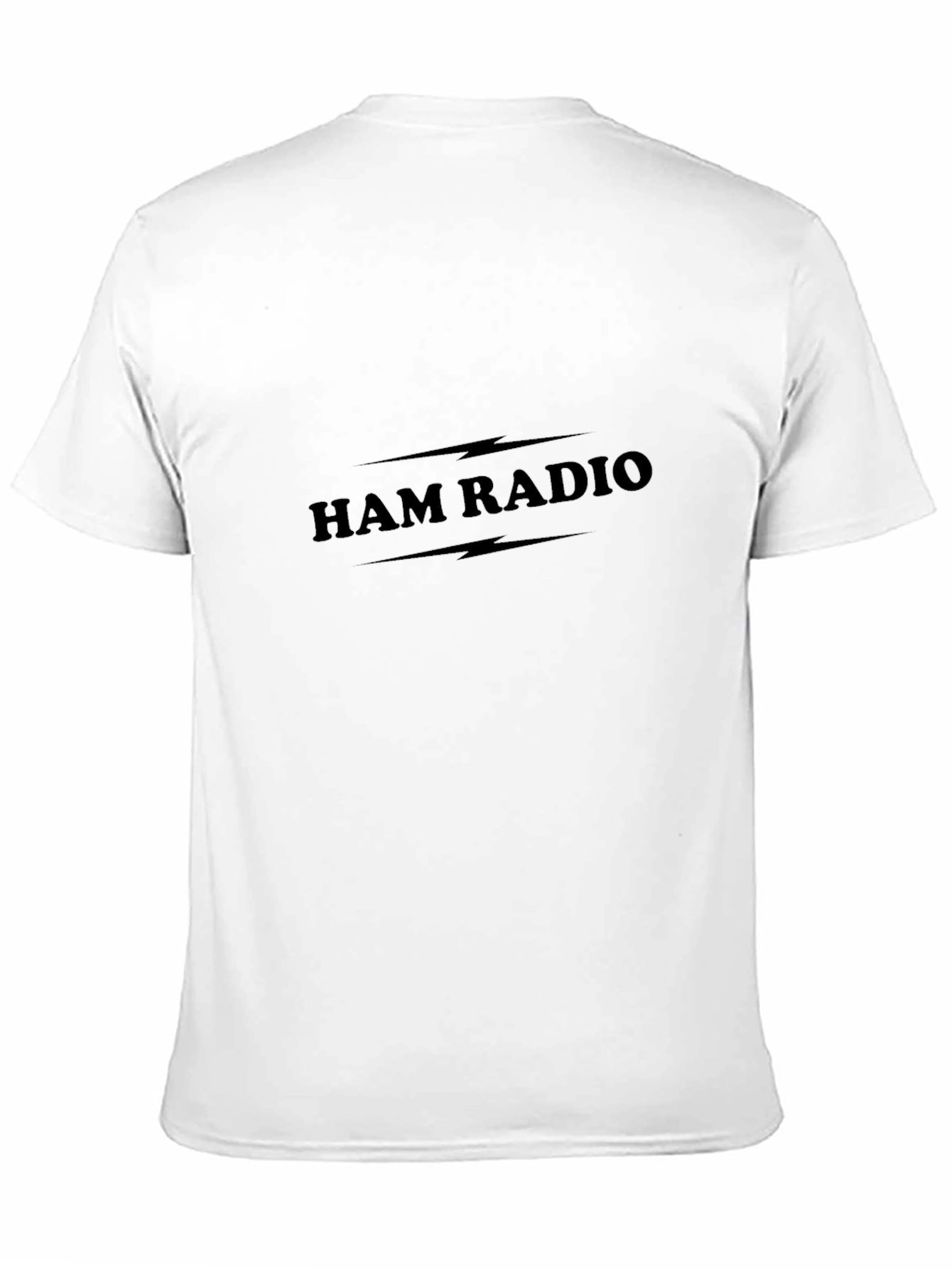 Ham Radio T-Shirt - Black Short Sleeve Tee