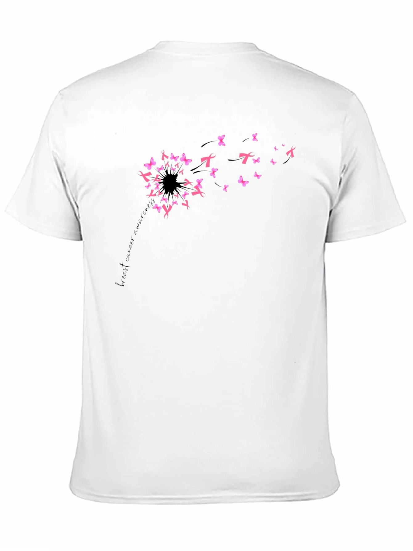 Breast Cancer Awareness Dandelion T-Shirt
