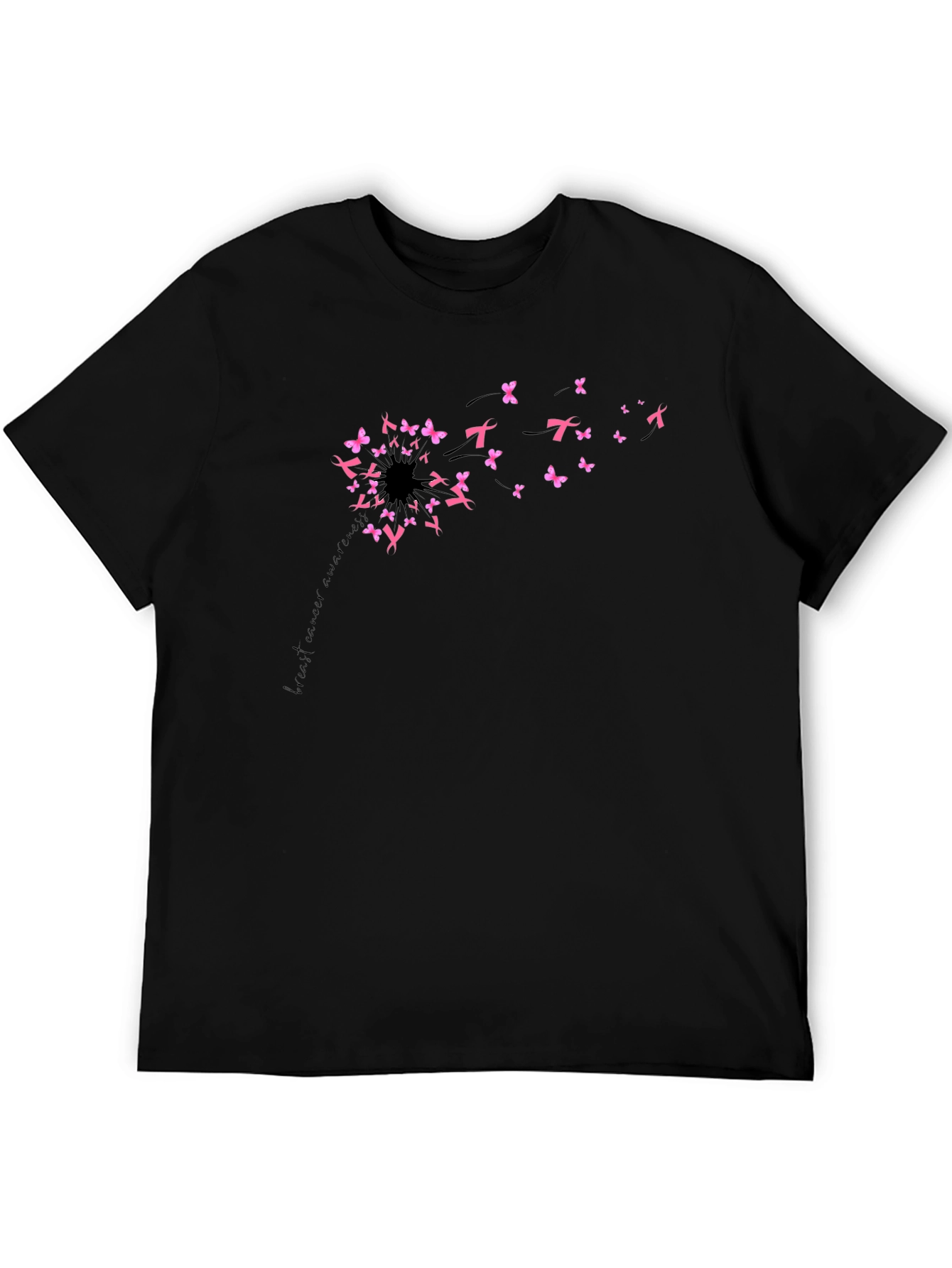 Breast Cancer Awareness Dandelion T-Shirt