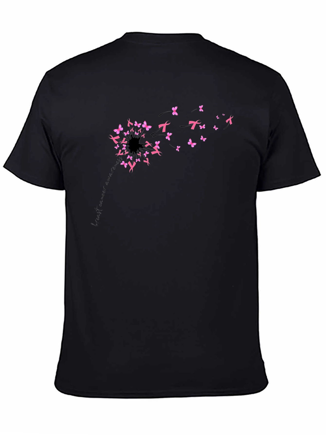 Breast Cancer Awareness Dandelion T-Shirt