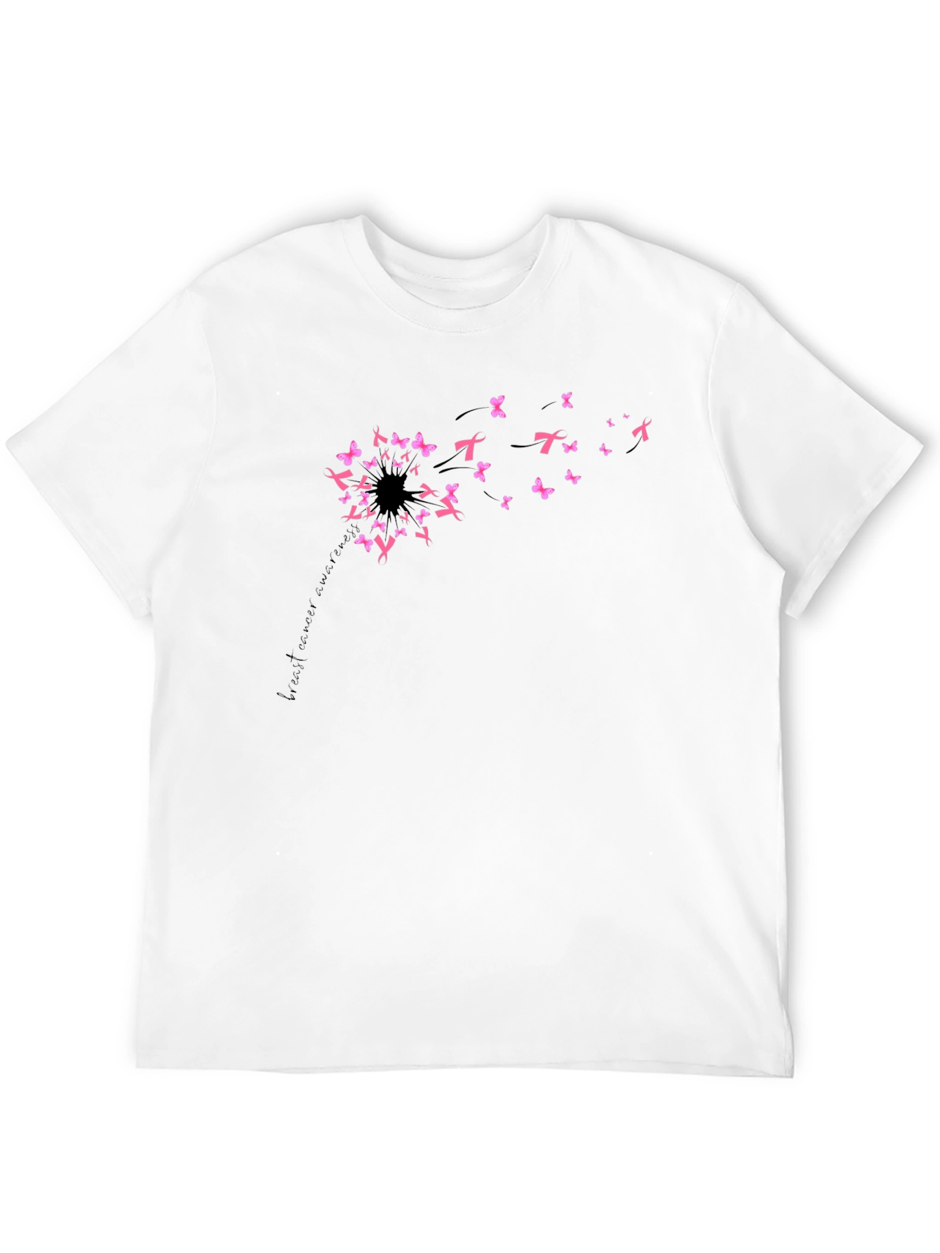 Breast Cancer Awareness Dandelion T-Shirt