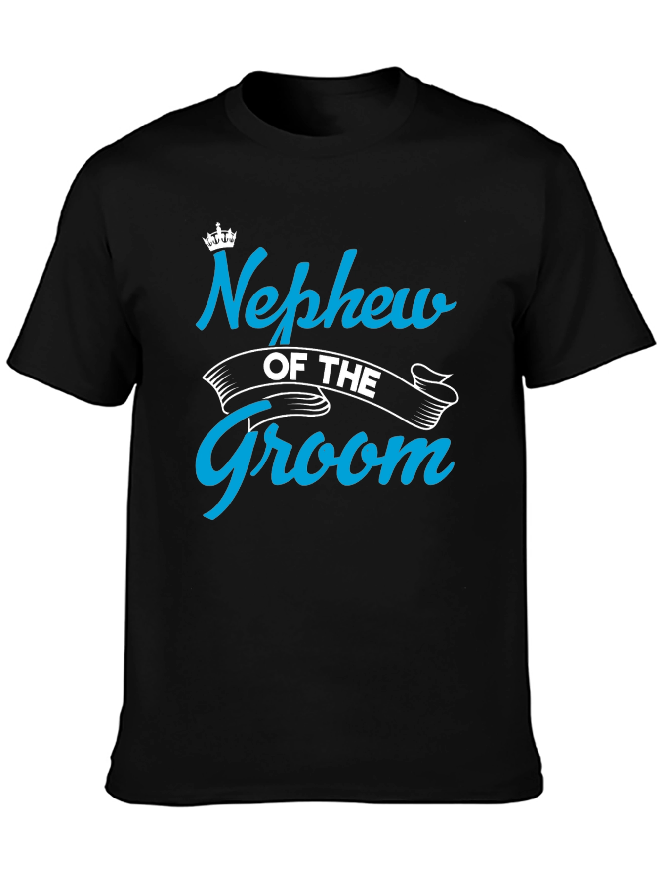 Nephew of the Groom T-Shirt - Black