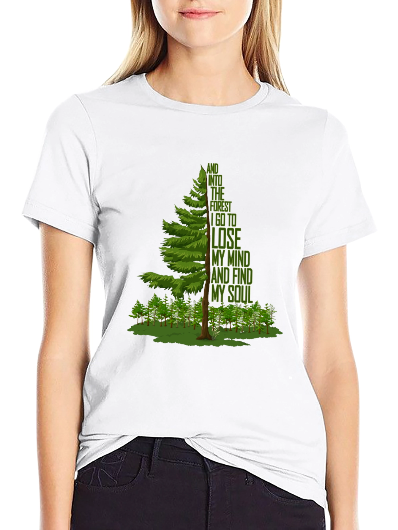 Nature Lovers T-Shirt: Lose Your Mind Find Your Soul