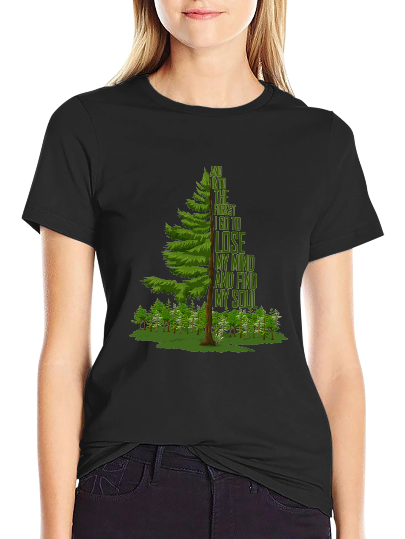 Nature Lovers T-Shirt: Lose Your Mind Find Your Soul
