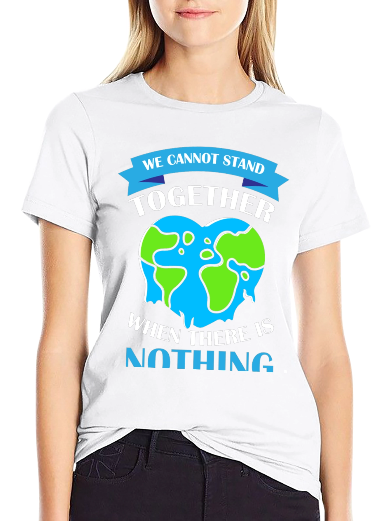 We Cannot Stand Together Graphic T-Shirt