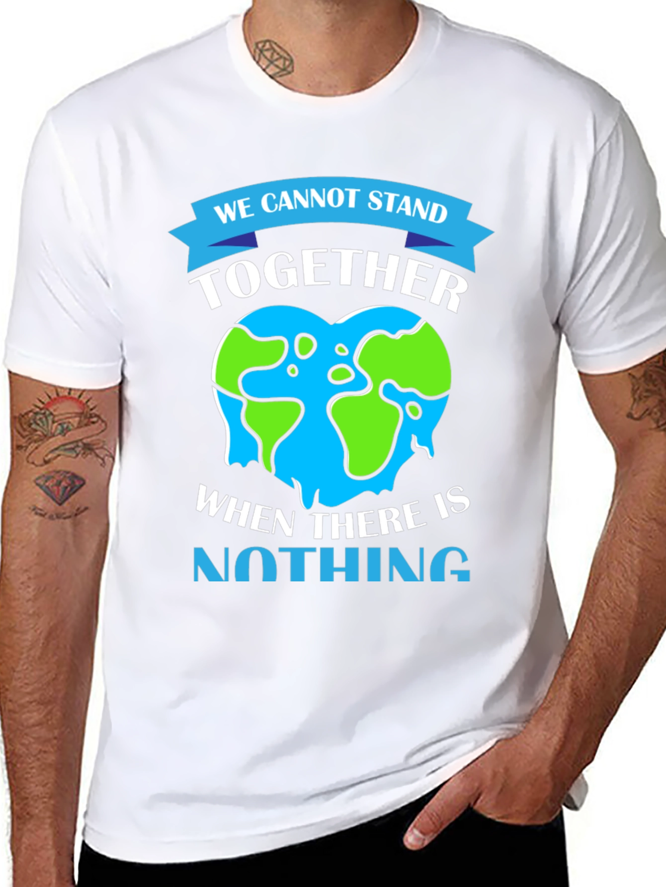 We Cannot Stand Together Graphic T-Shirt