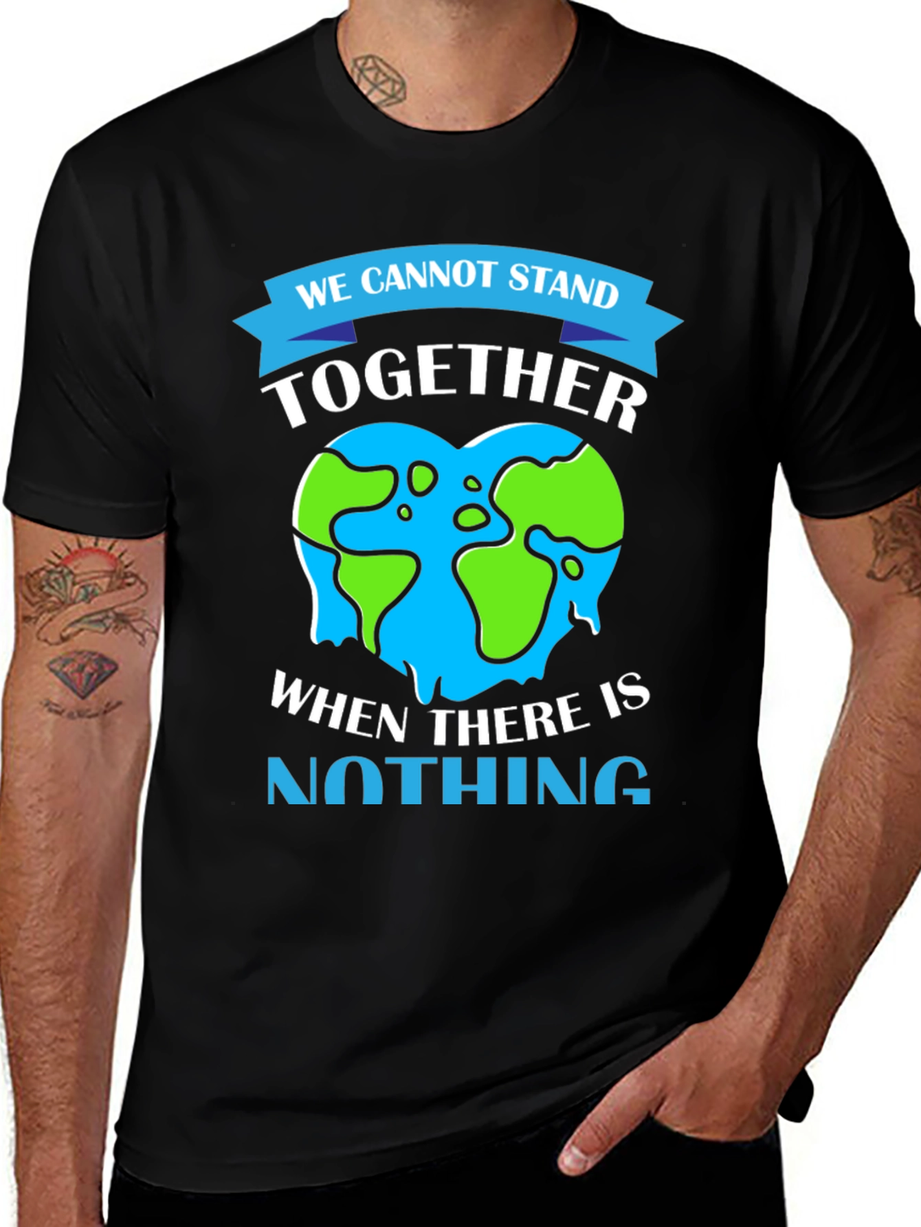 We Cannot Stand Together Graphic T-Shirt