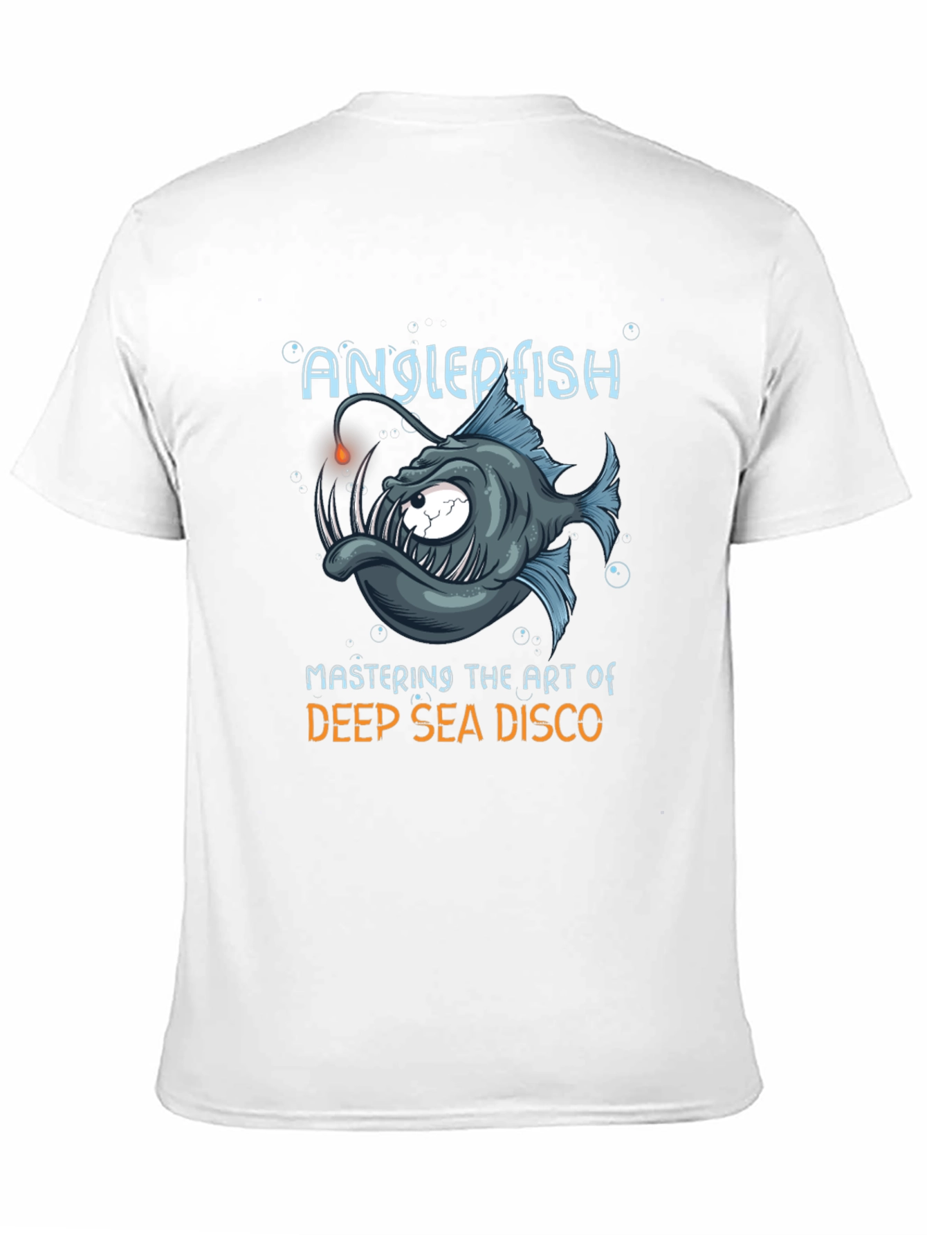 Anglerfish Deep Sea Disco Graphic T-Shirt