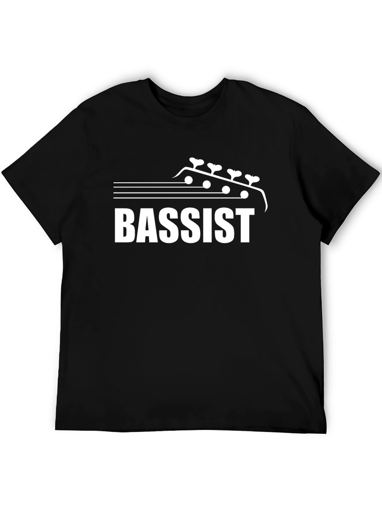 Bassist Guitar Head T-Shirt