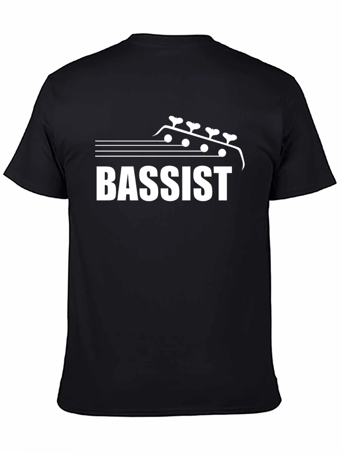 Bassist Guitar Head T-Shirt