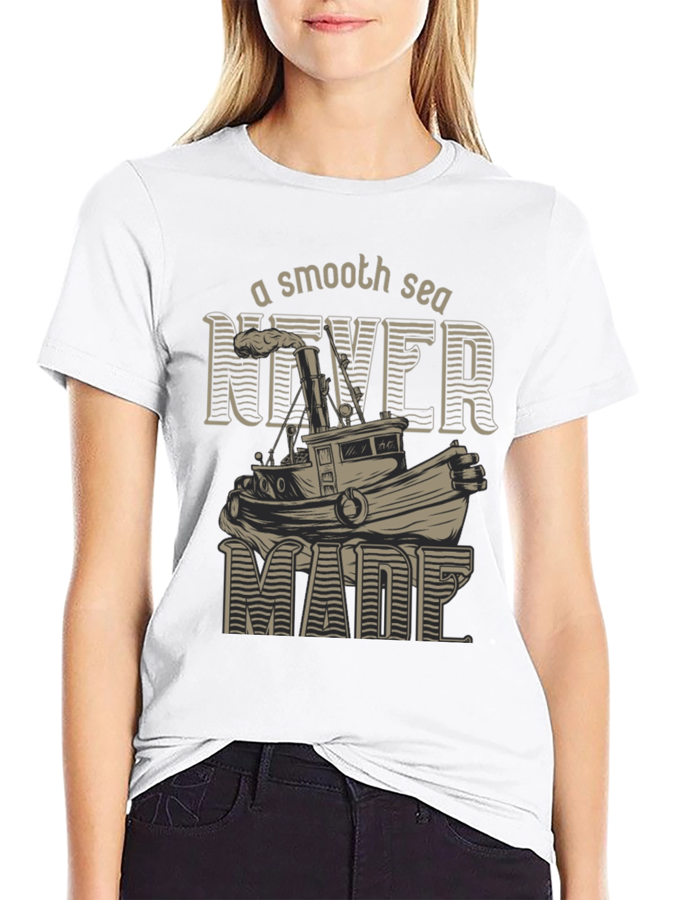 Smooth Sea T-Shirt - Nautical Design