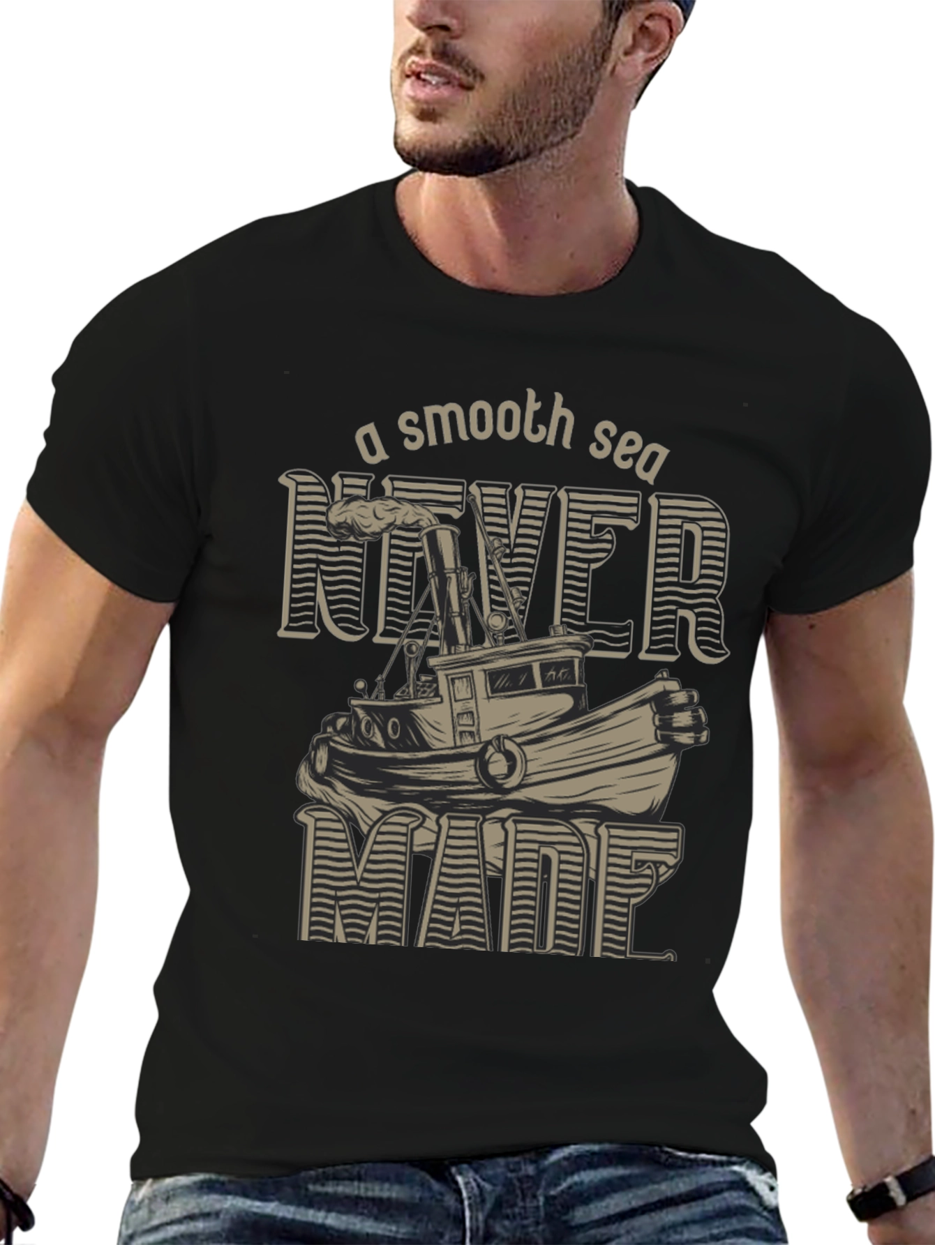 Smooth Sea T-Shirt - Nautical Design