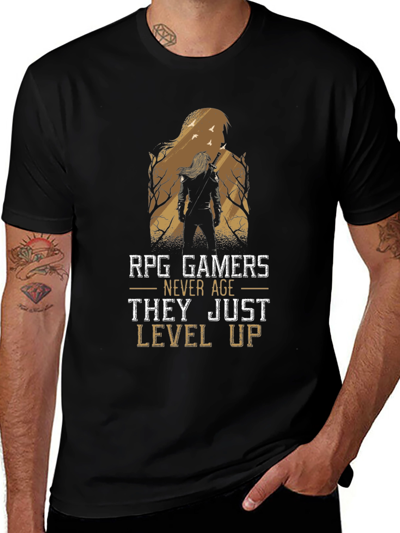 RPG Gamers Never Age T-Shirt