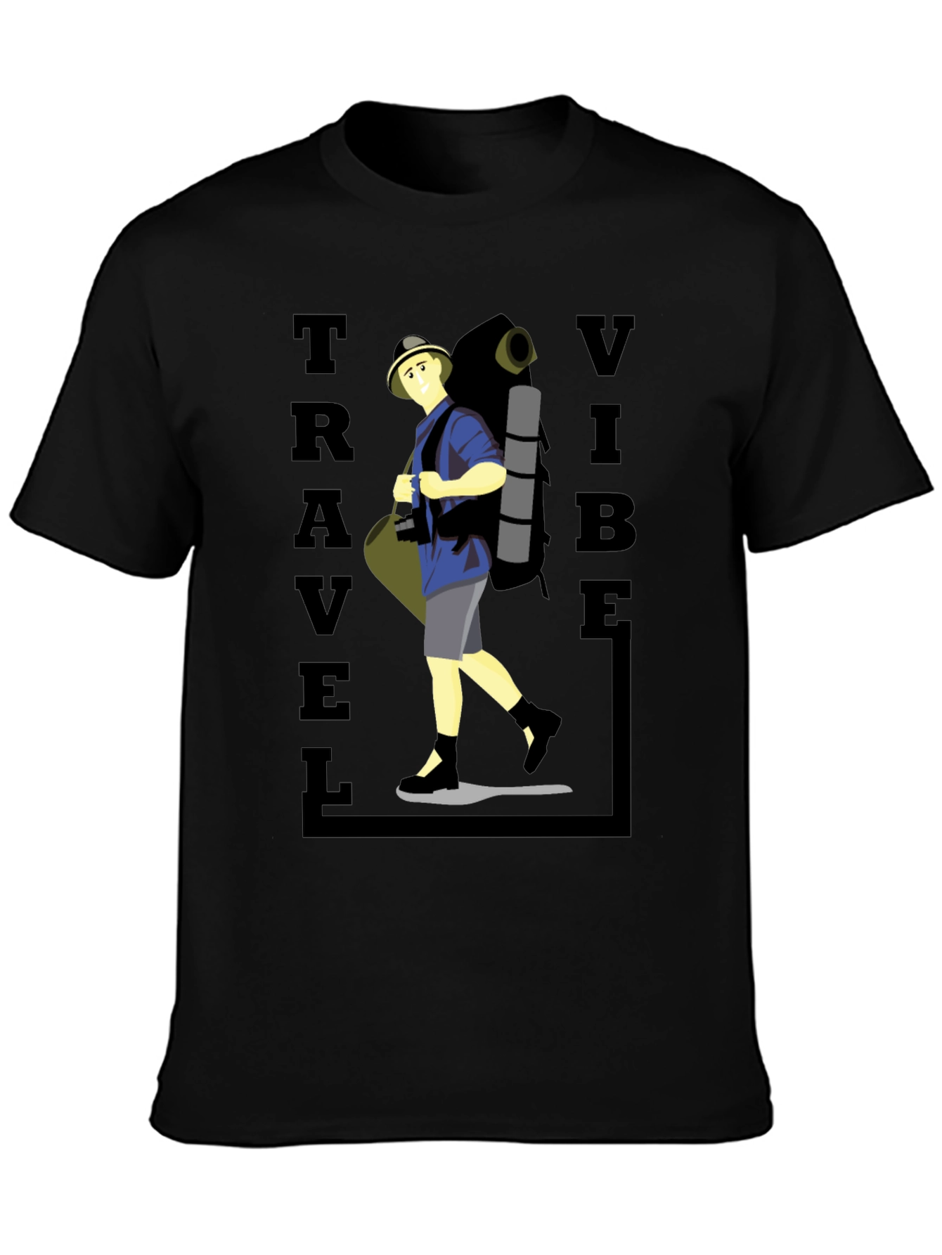 Travel Vibe Graphic Tee - Adventure Ready!