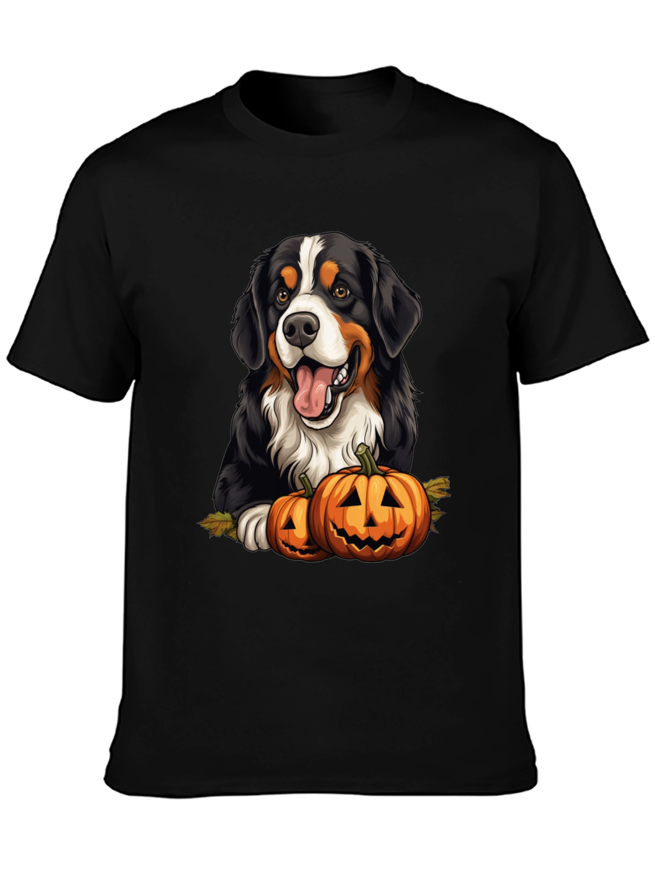 Bernese Mountain Dog Halloween T-Shirt