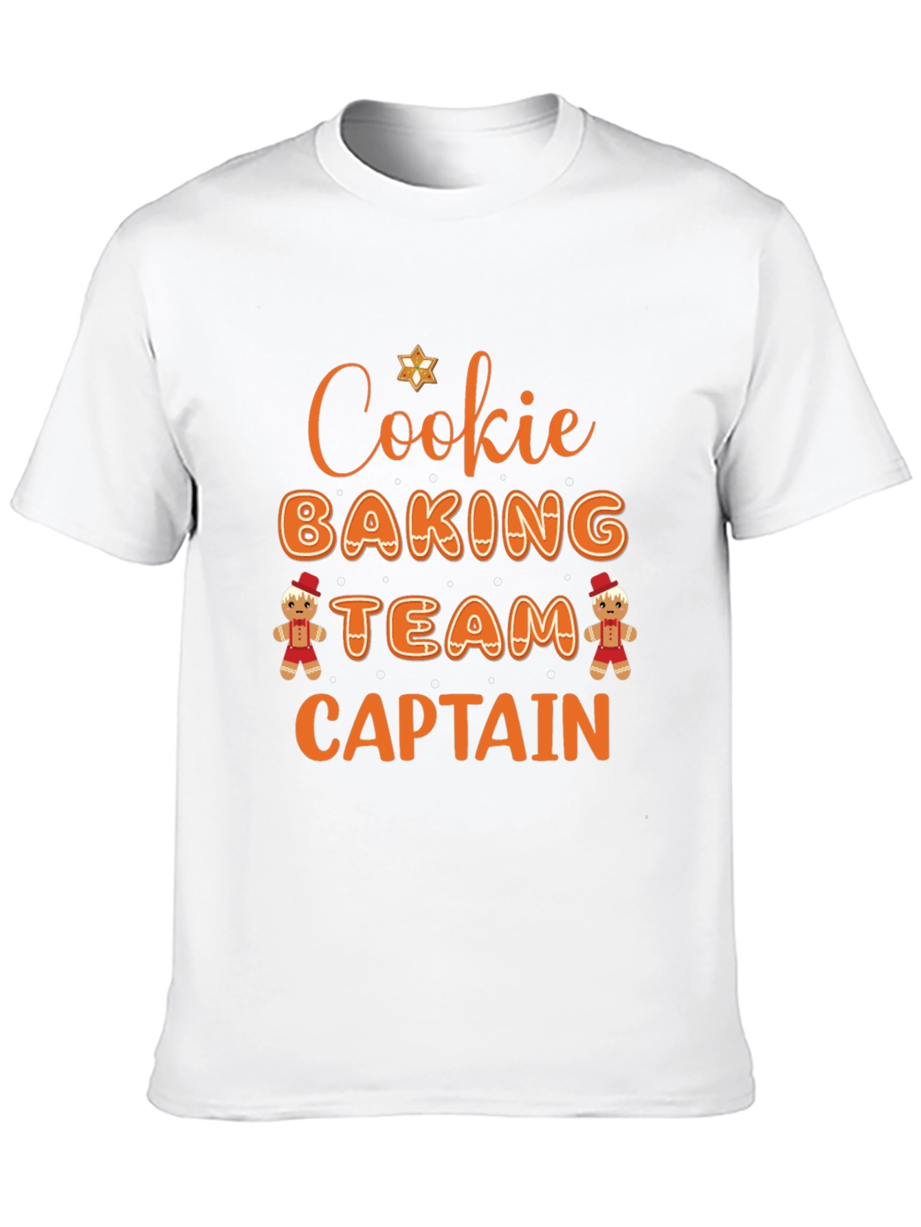 Cookie Baking Team Captain Black T-Shirt