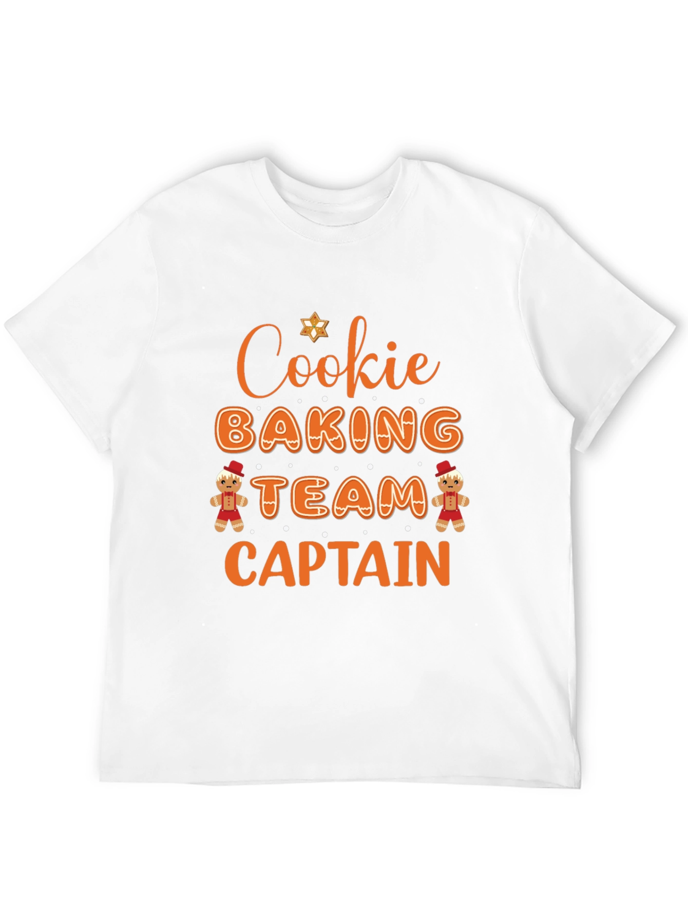 Cookie Baking Team Captain Black T-Shirt